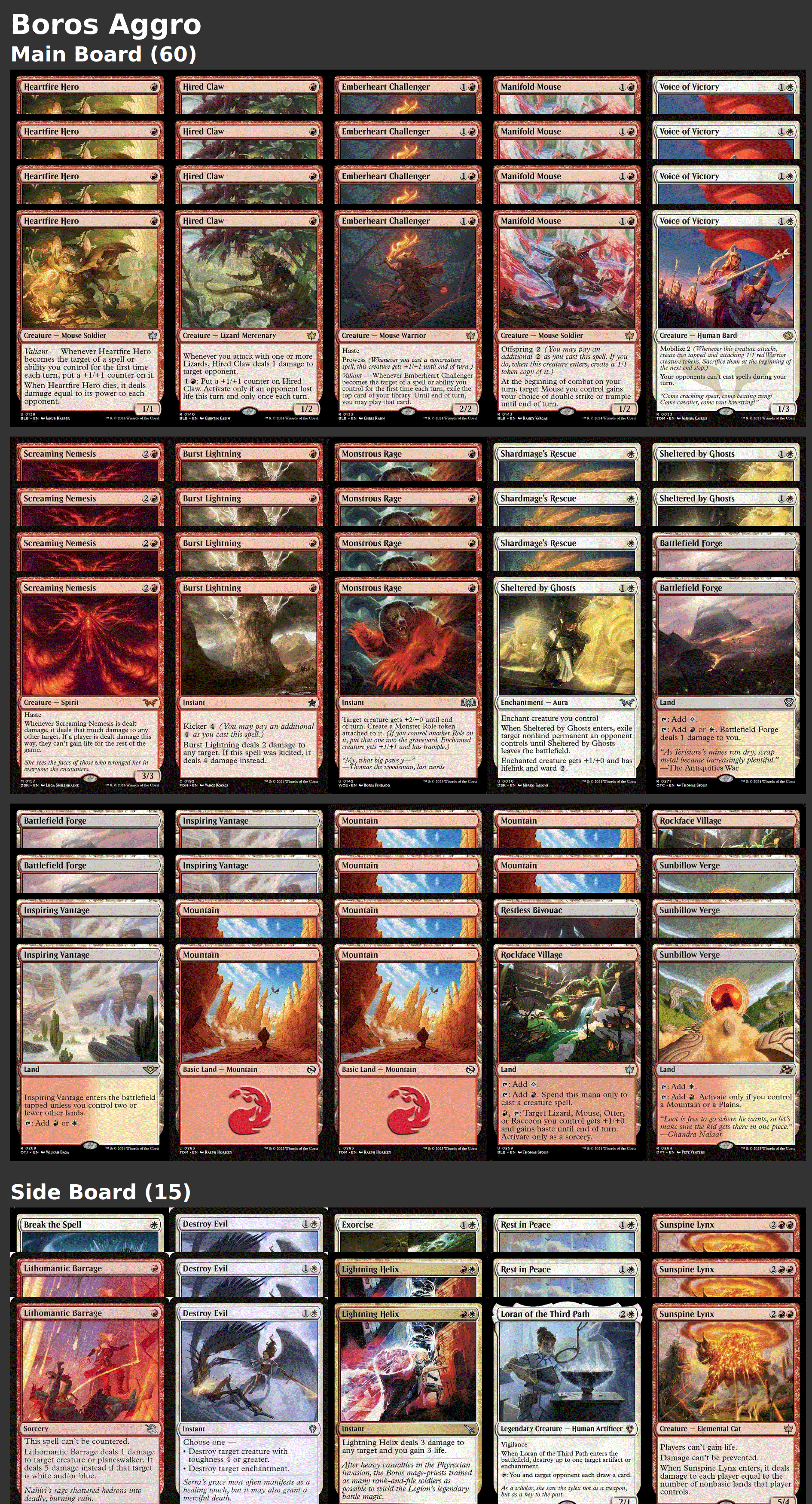 Boros Aggro