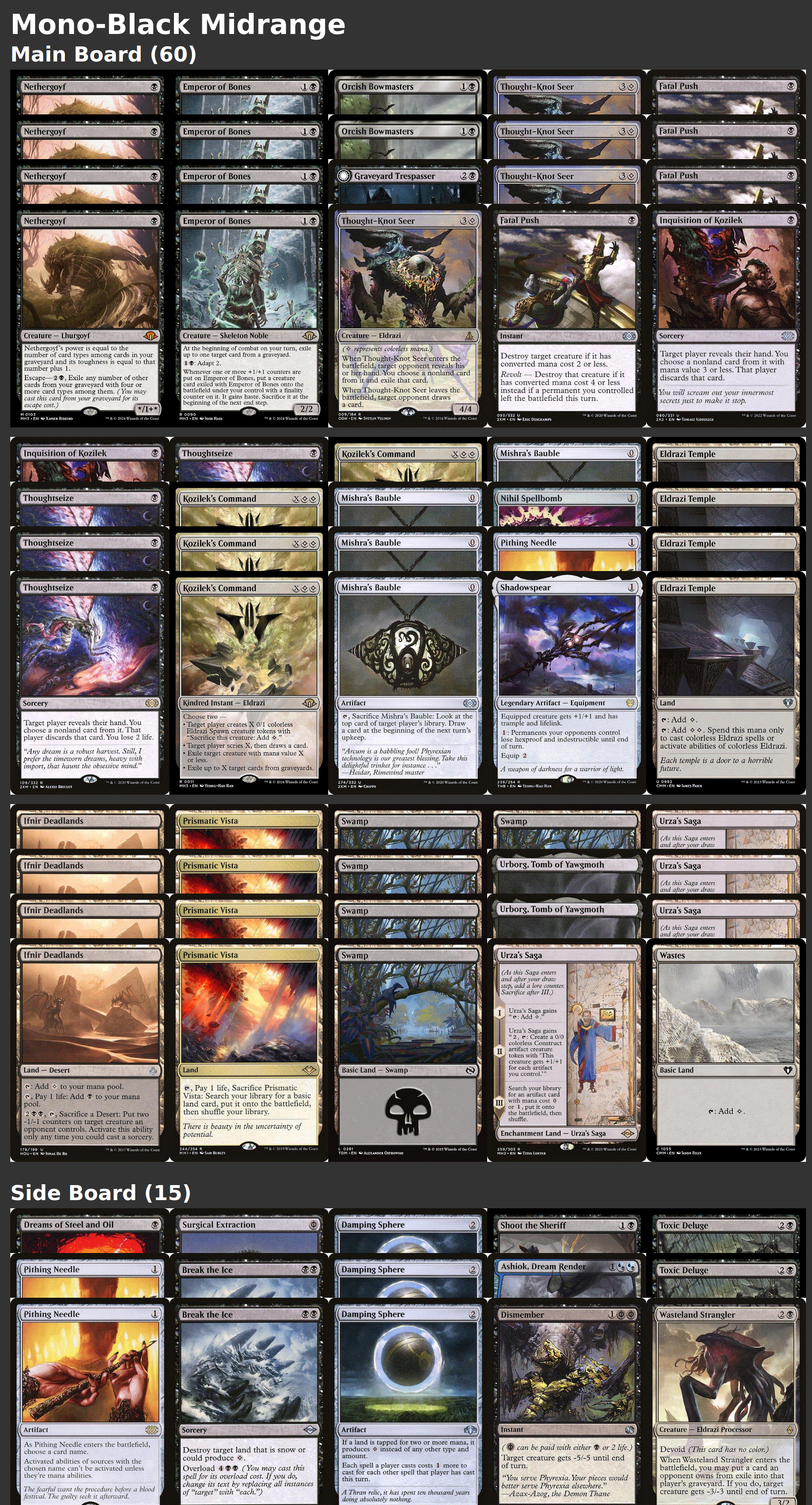 Mono-Black Midrange