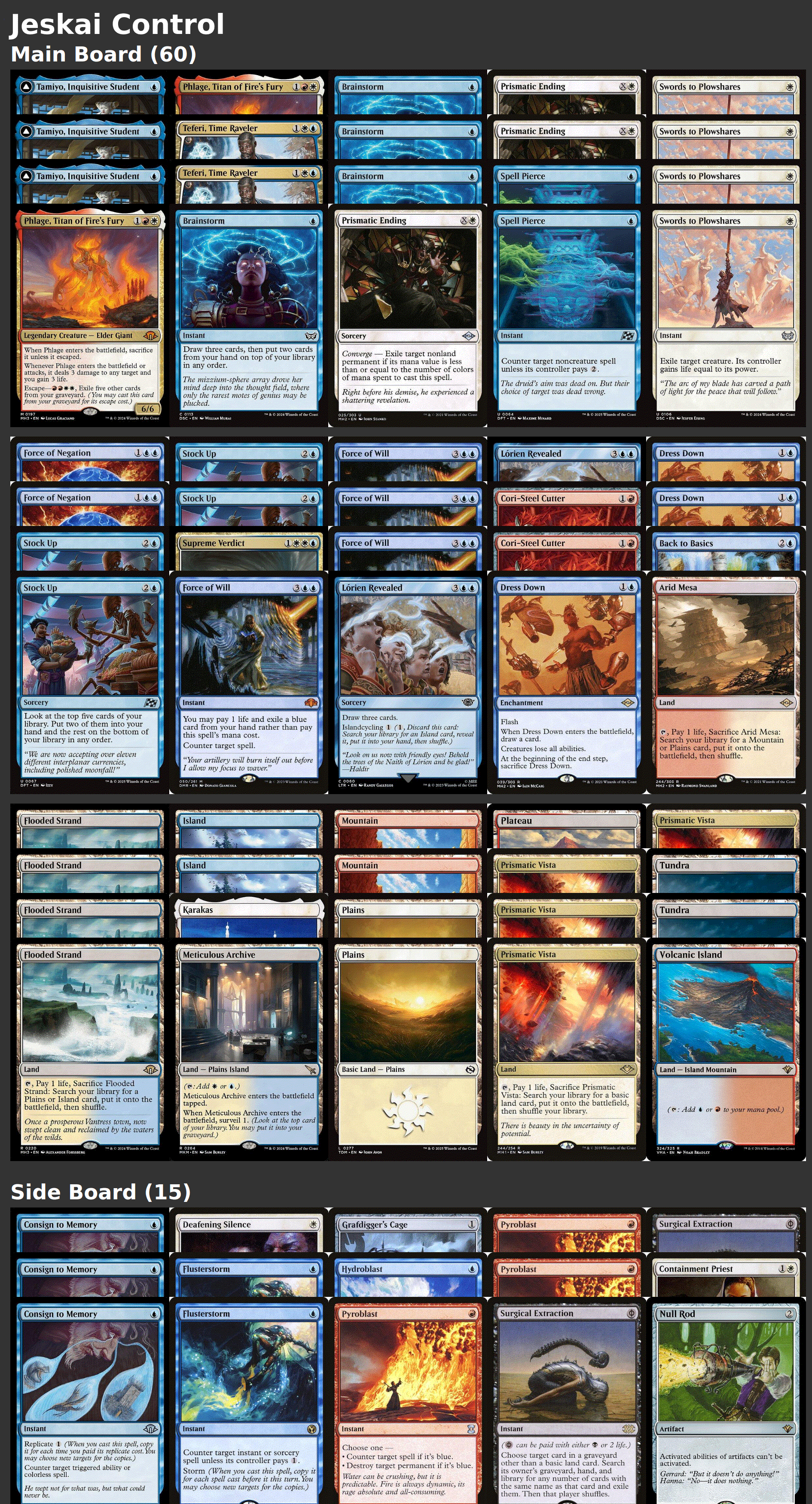 Jeskai Control