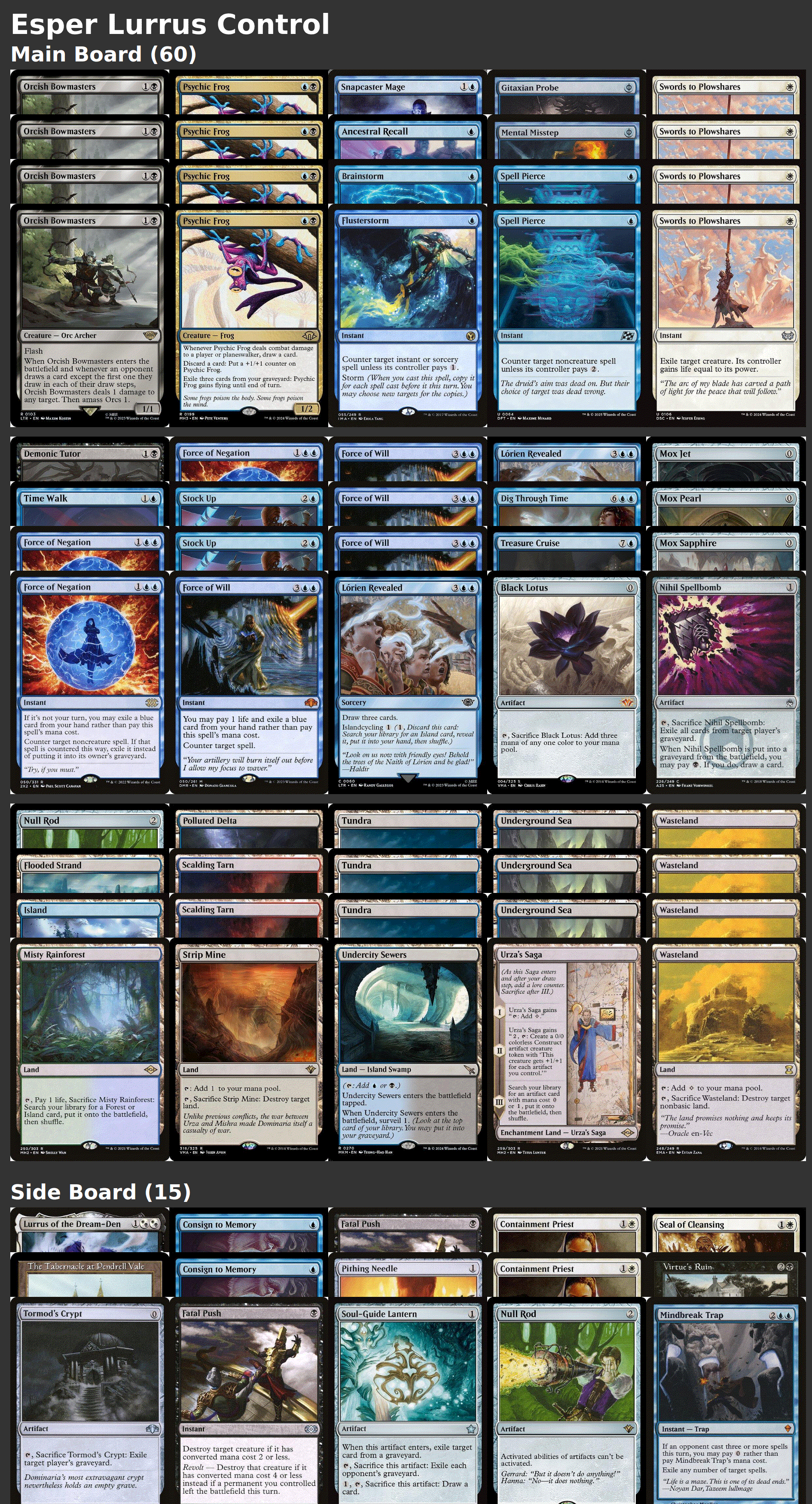 Esper Lurrus Control