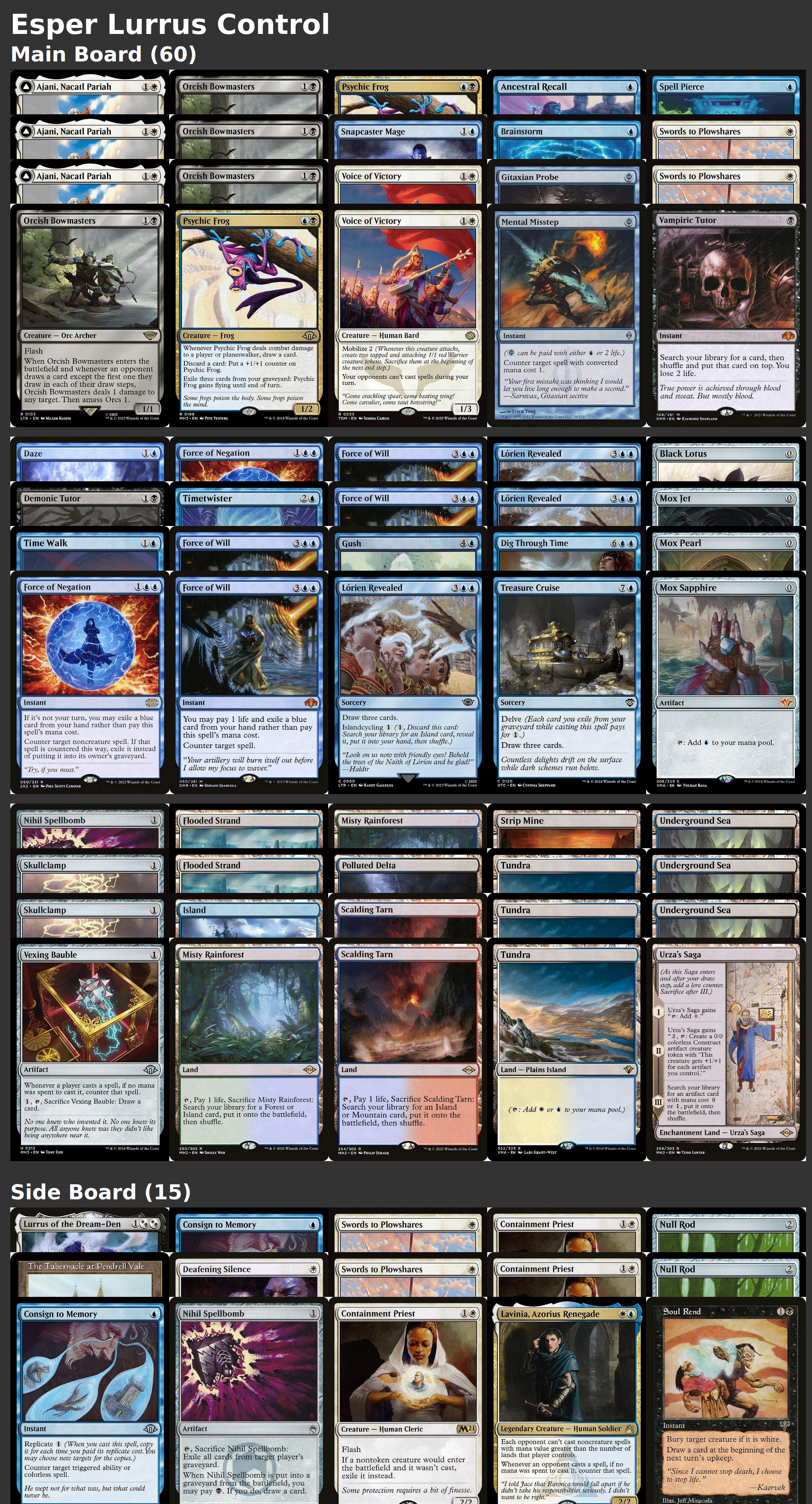 Esper Lurrus Control