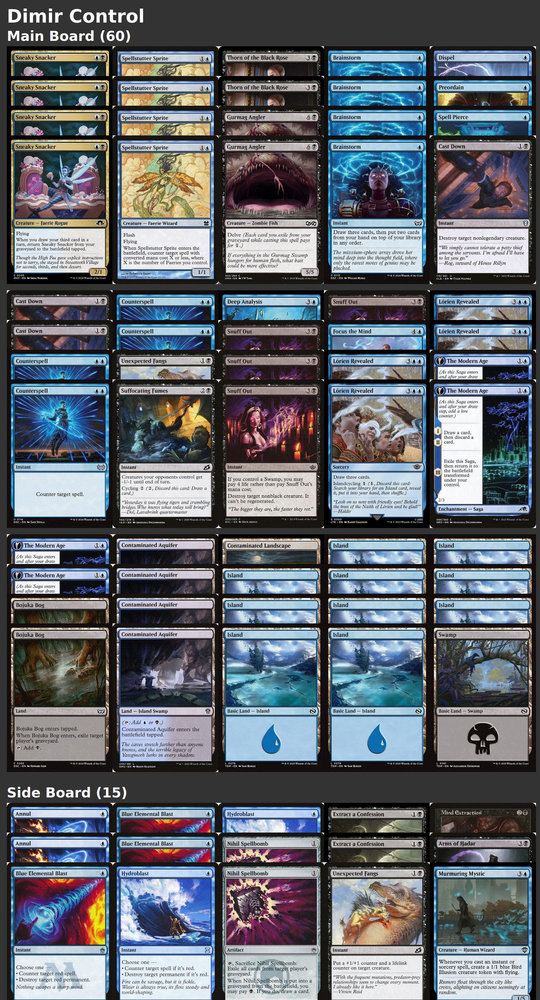 Dimir Control