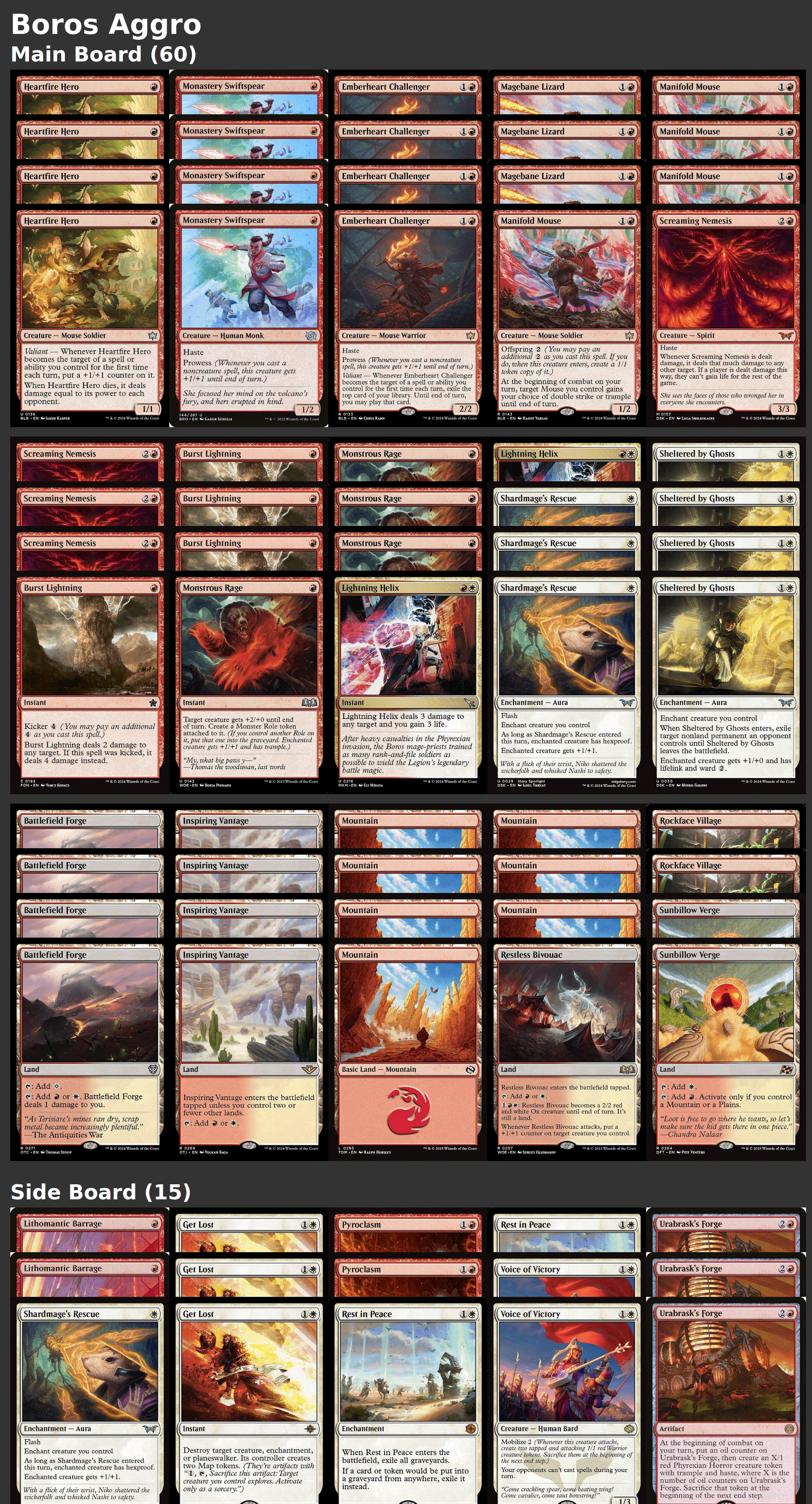 Boros Aggro