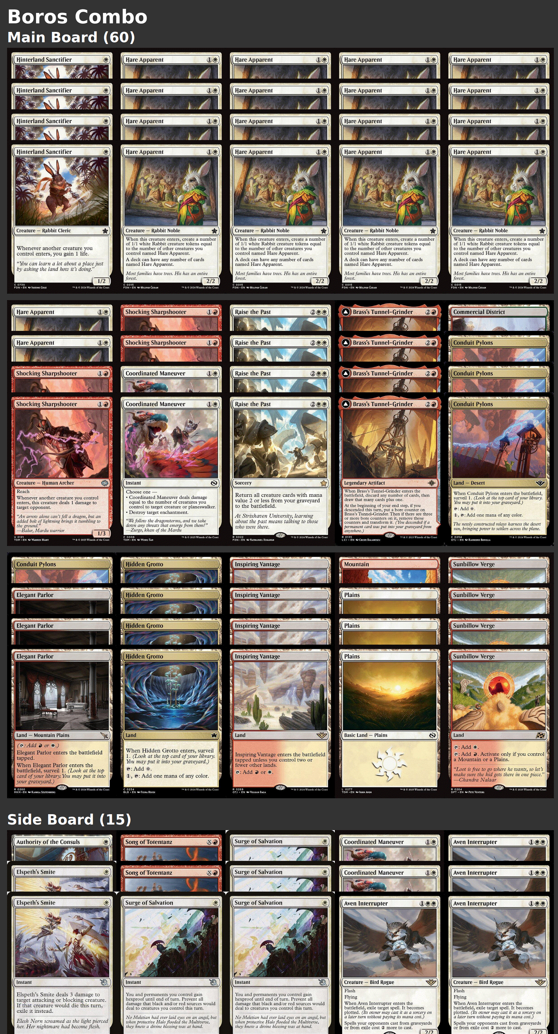 Boros Combo