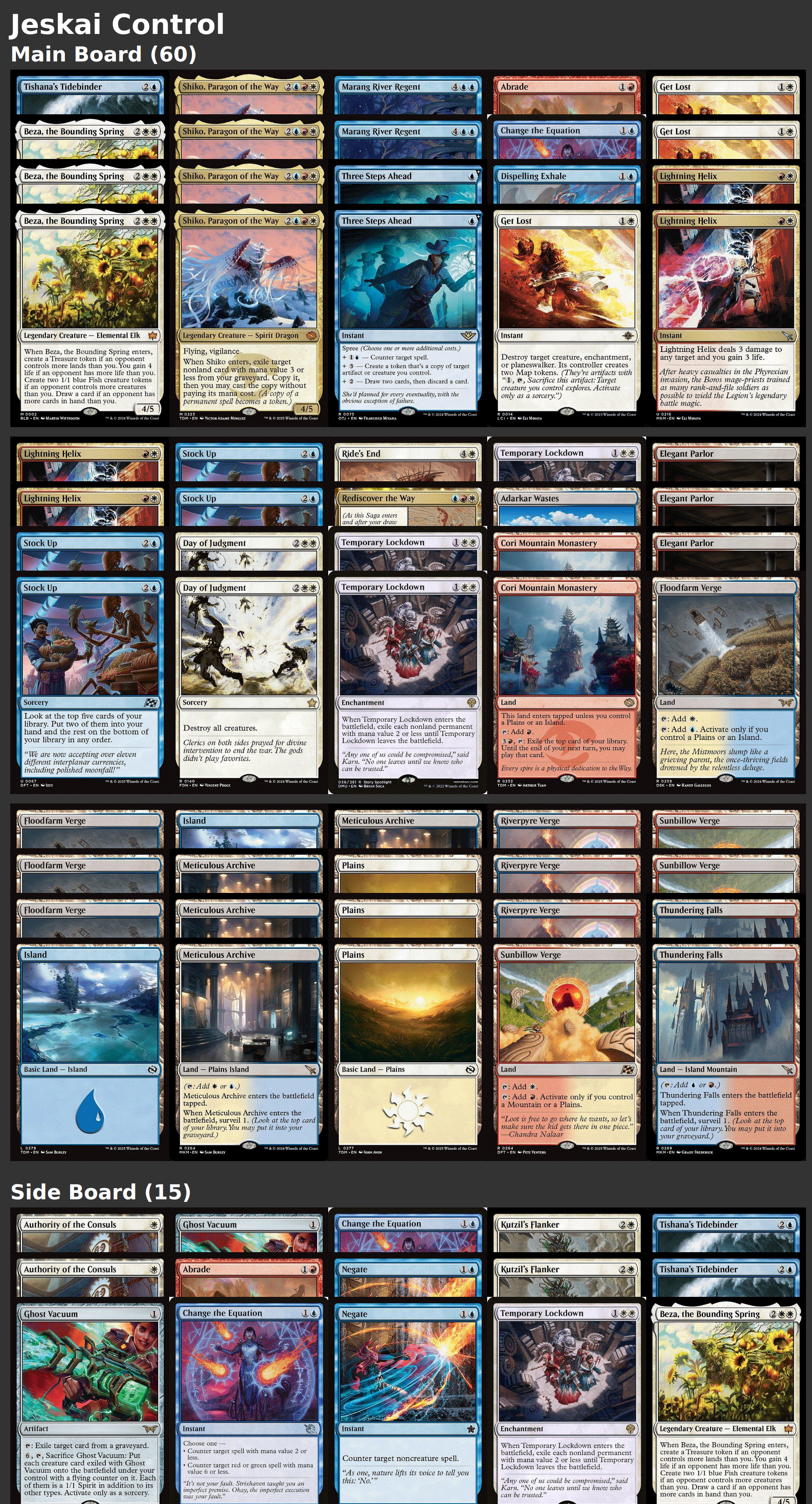 Jeskai Control