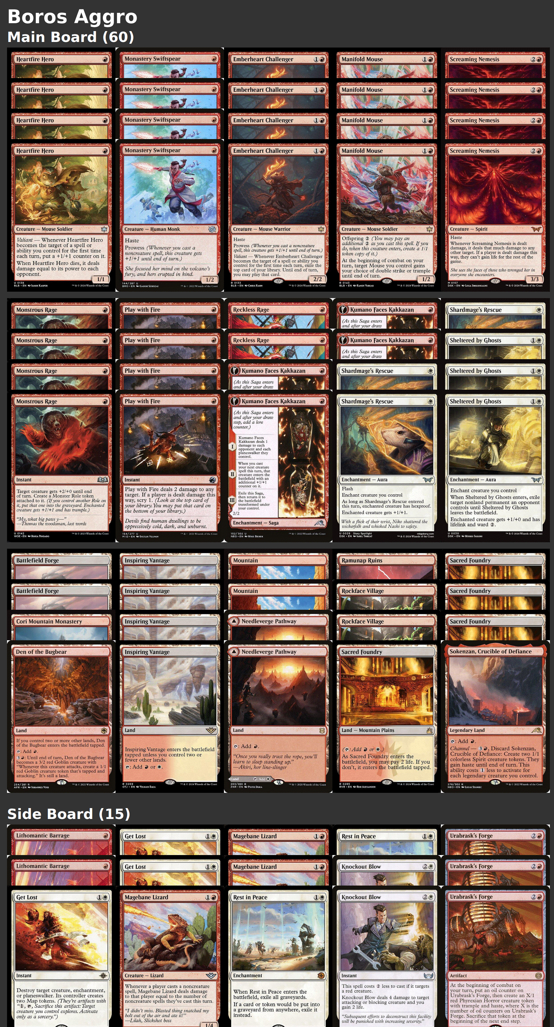 Boros Aggro
