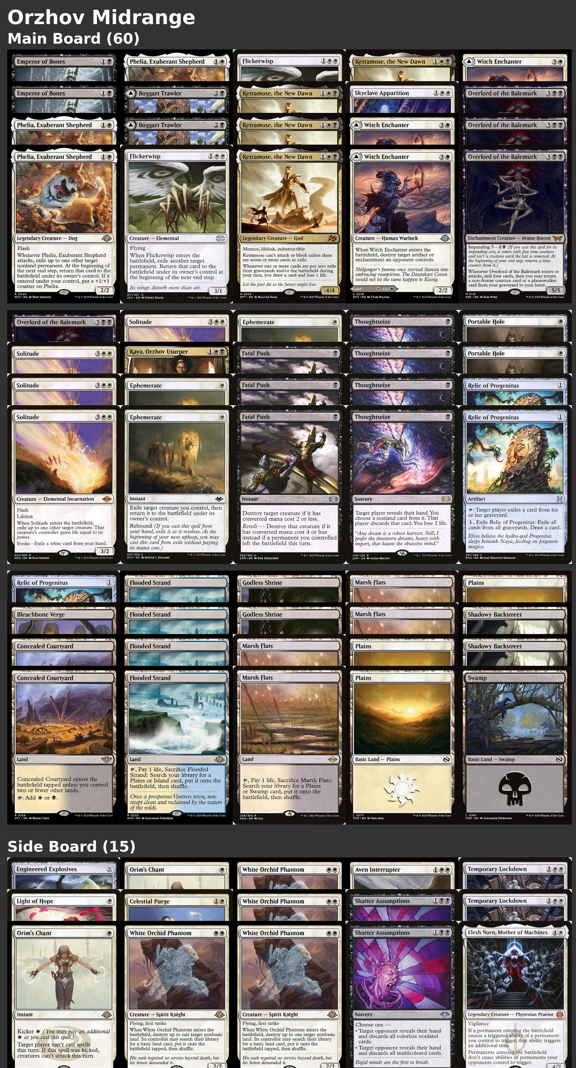 Orzhov Midrange