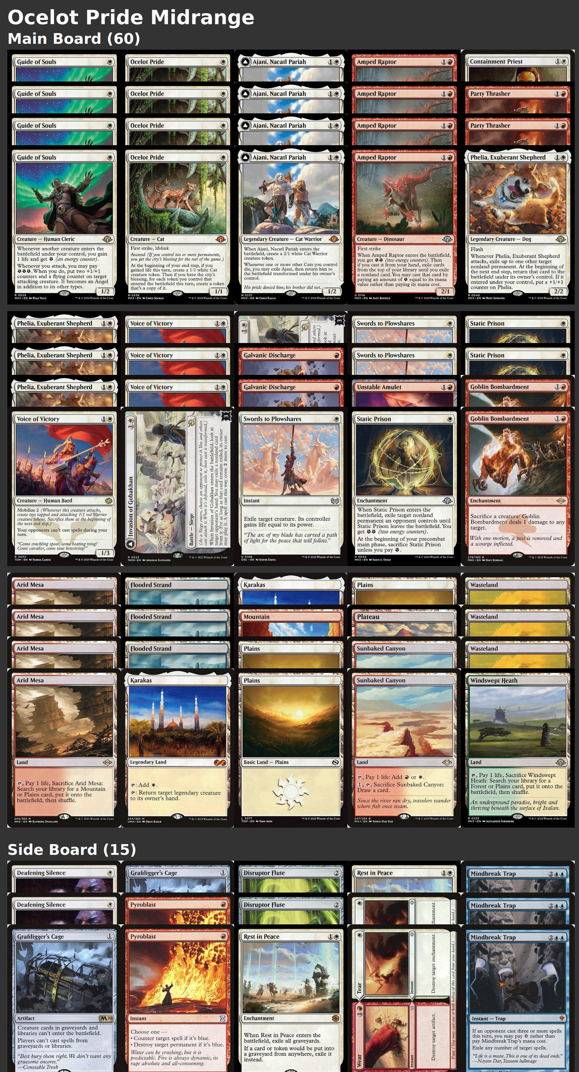 Ocelot Pride Midrange