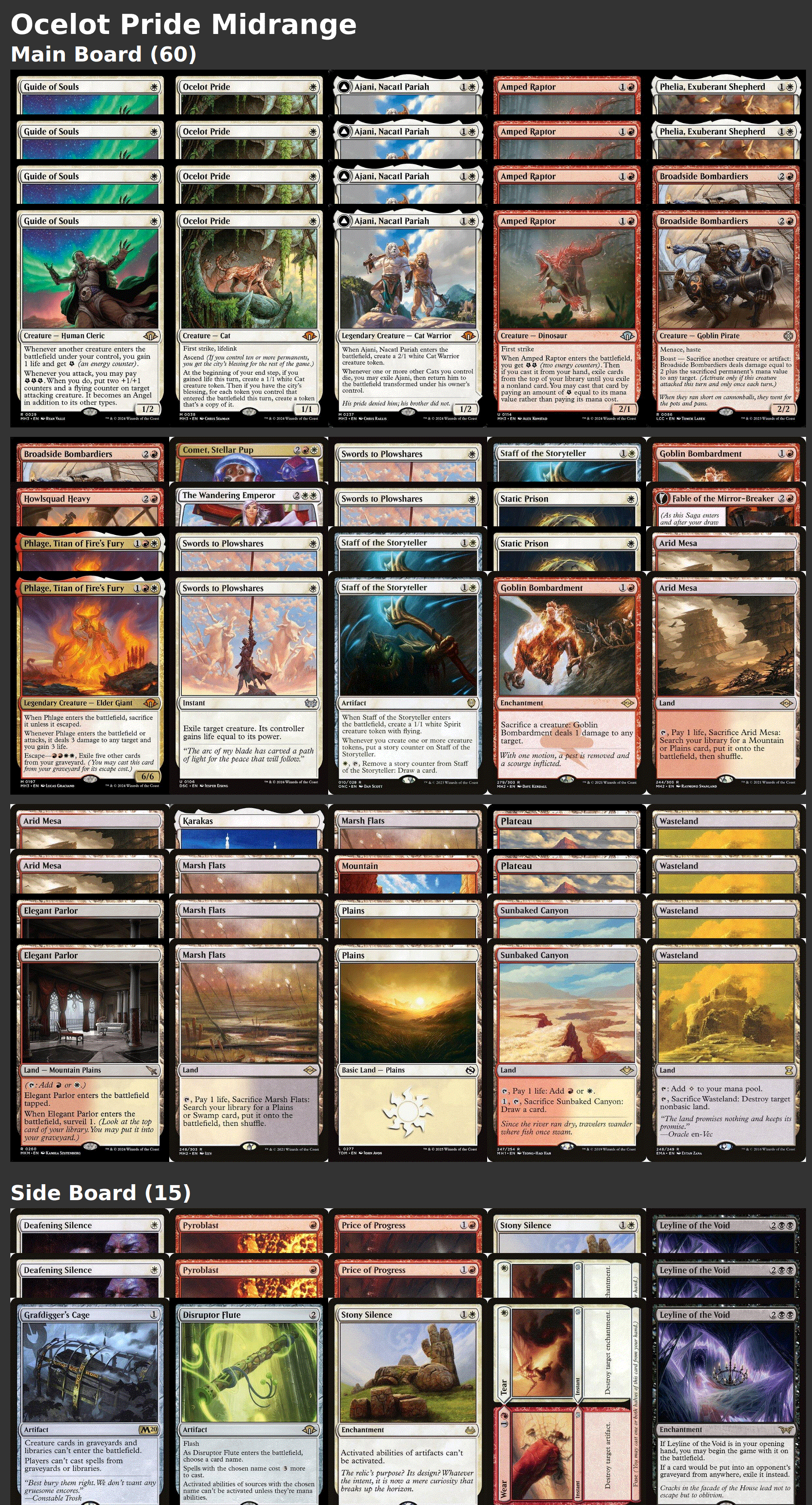 Ocelot Pride Midrange
