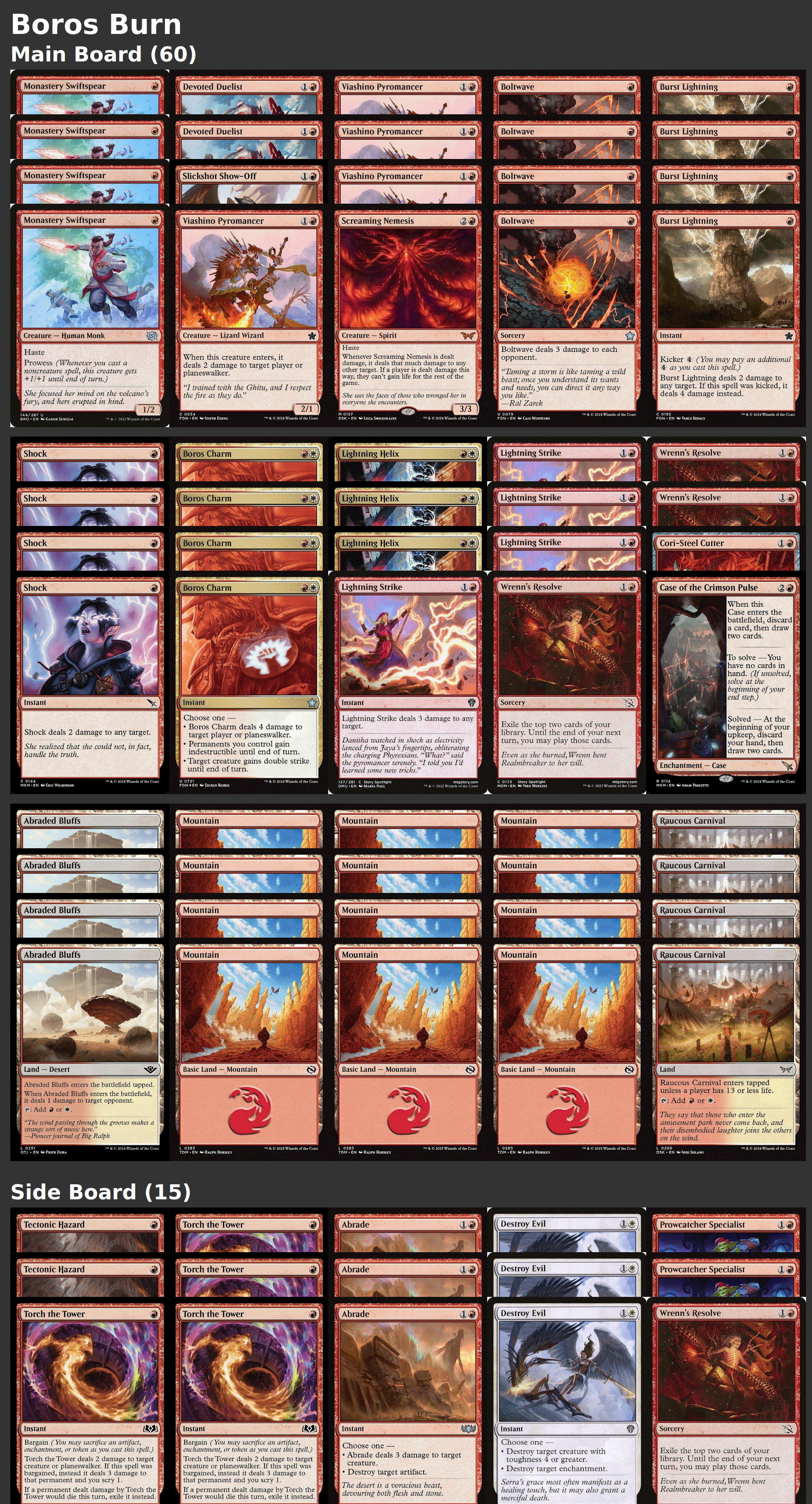 Boros Burn