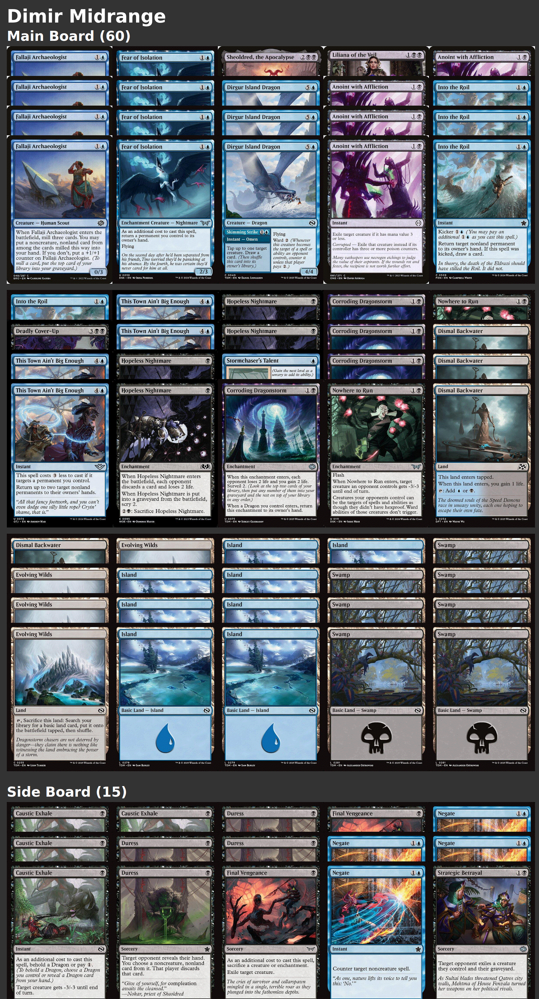 Dimir Midrange