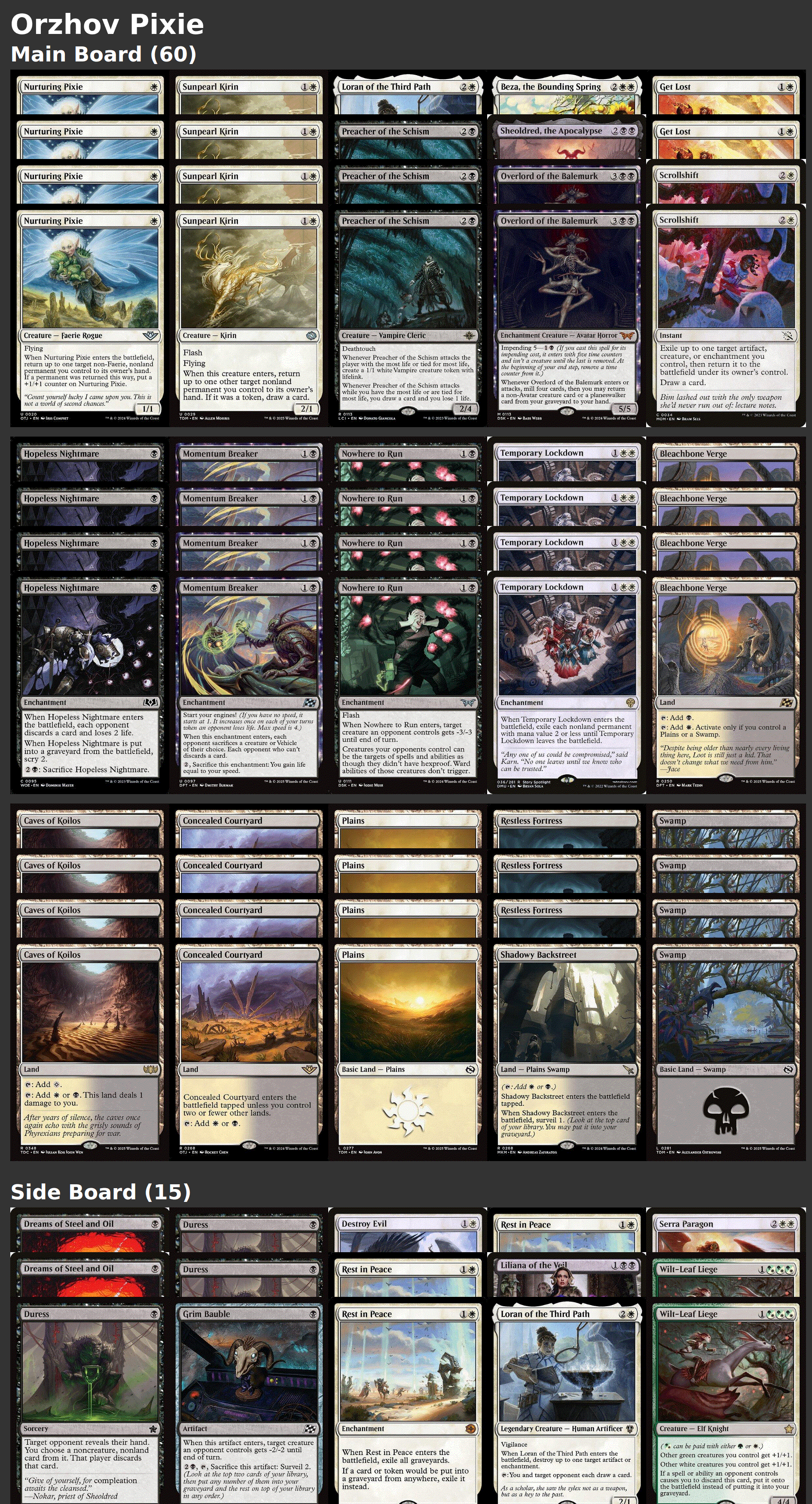 Orzhov Pixie
