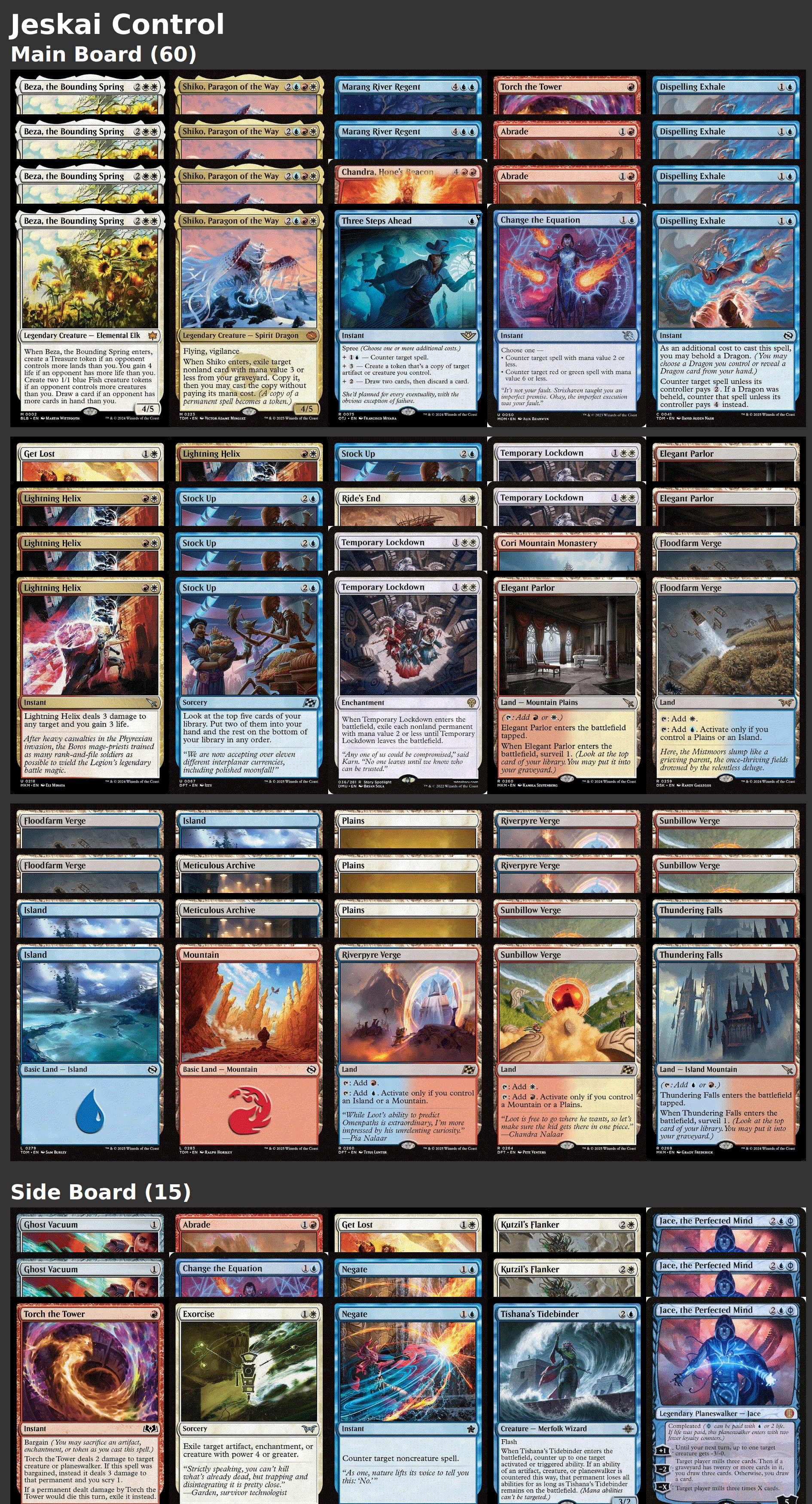 Jeskai Control