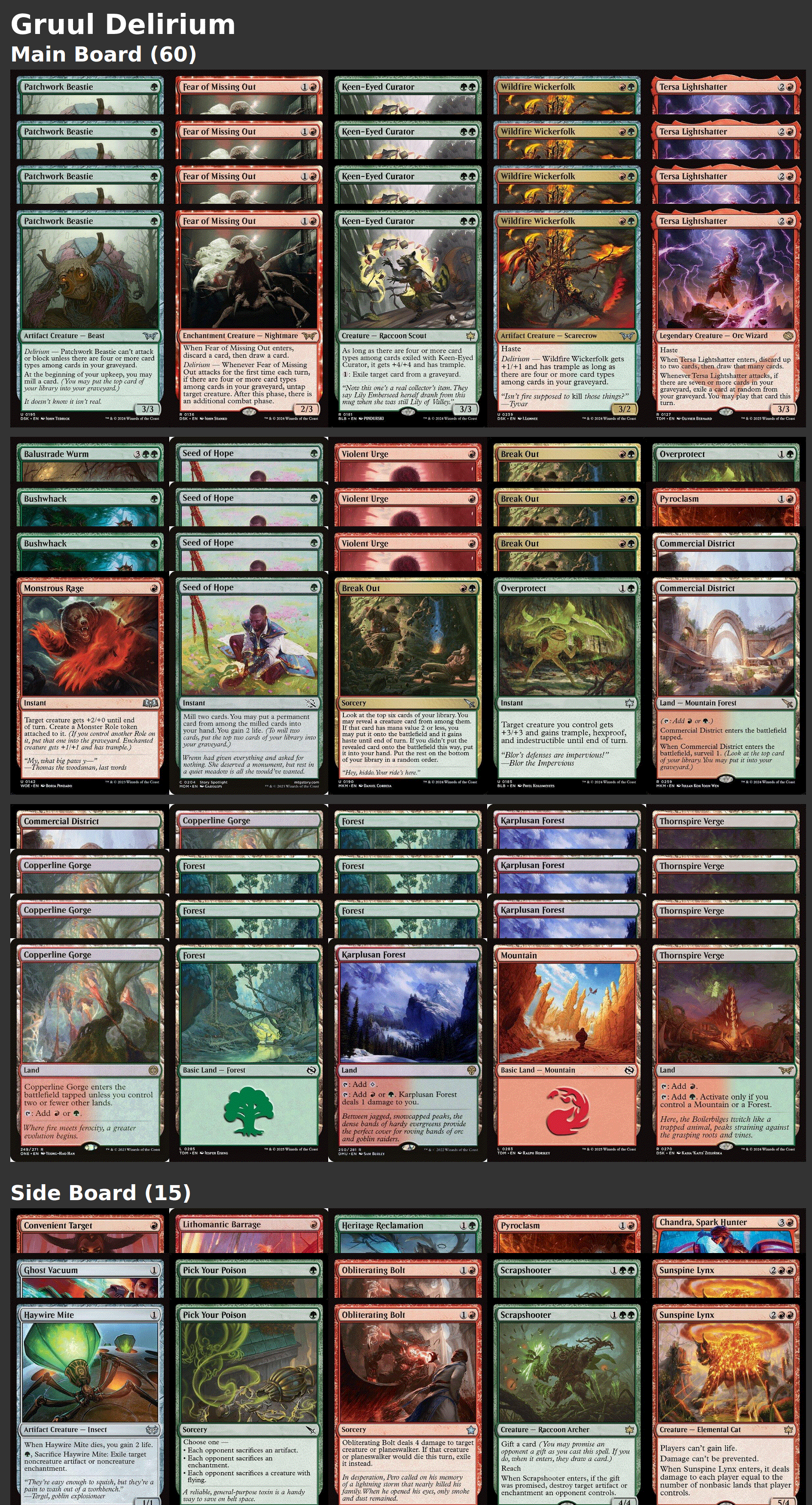 Gruul Delirium