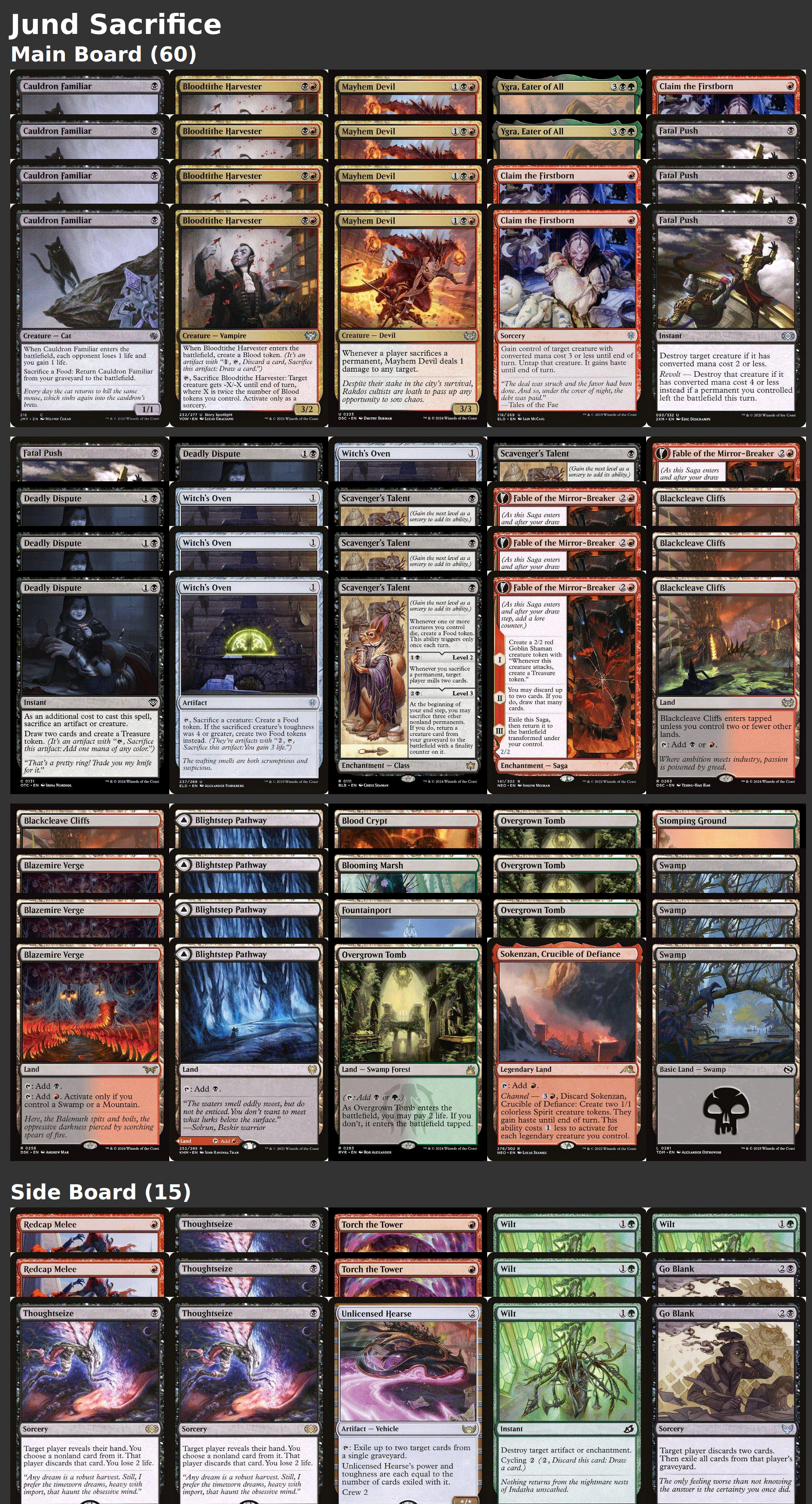 Jund Sacrifice
