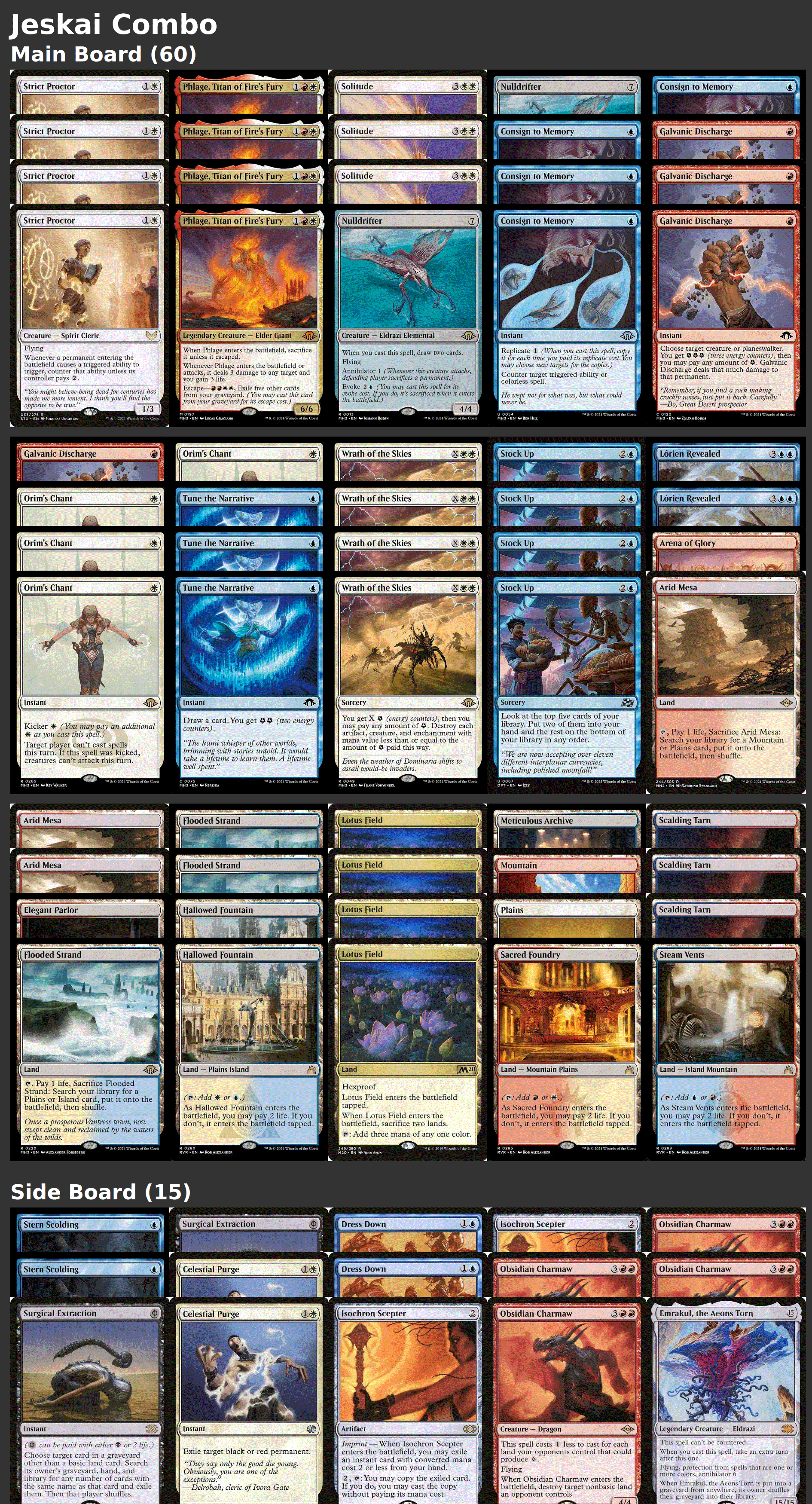 Jeskai Combo