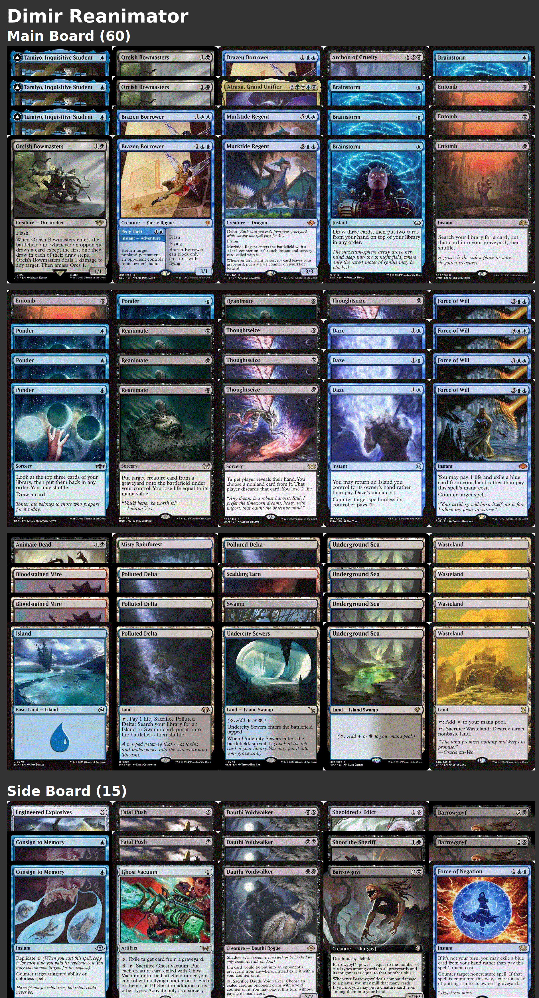 Dimir Reanimator