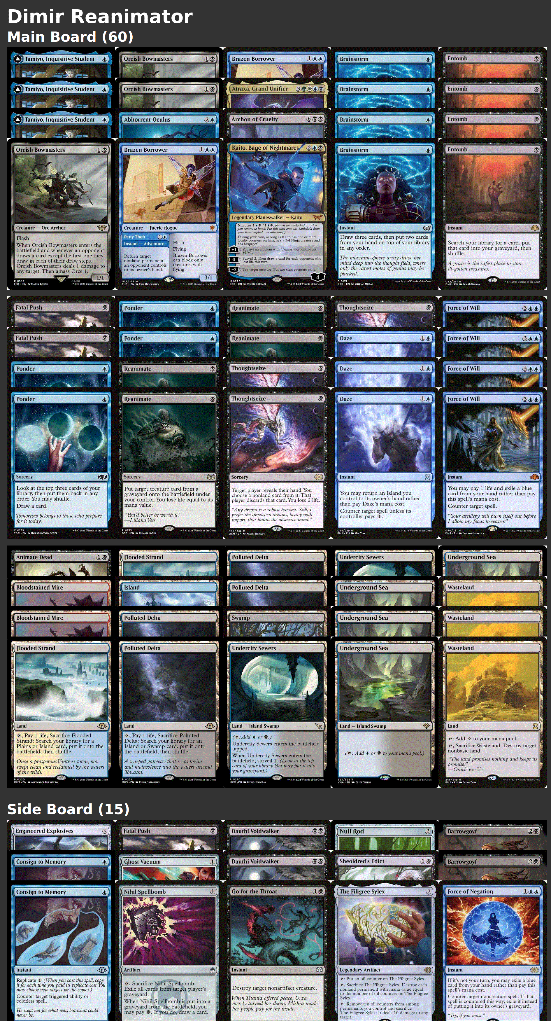 Dimir Reanimator