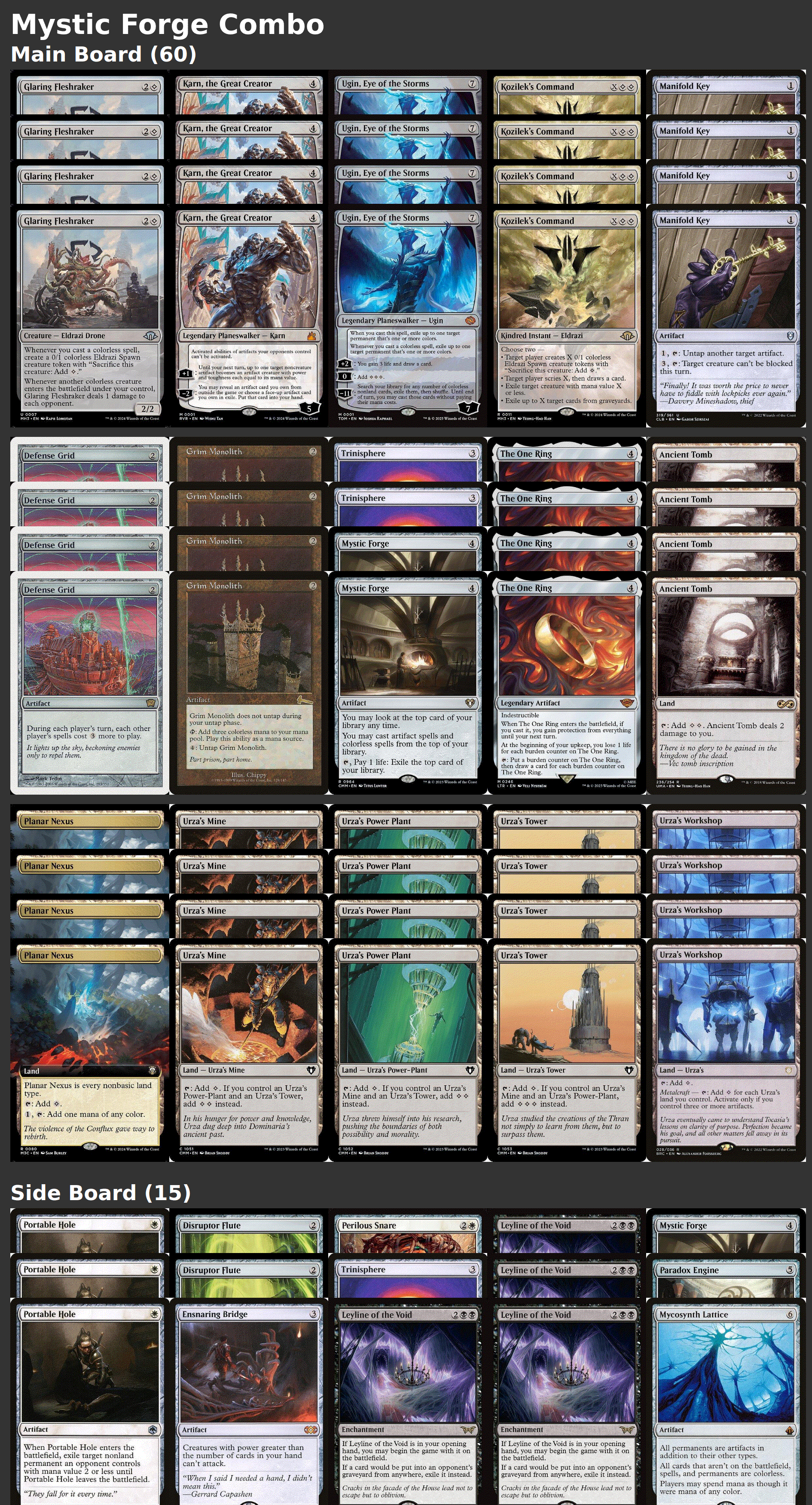 Mystic Forge Combo