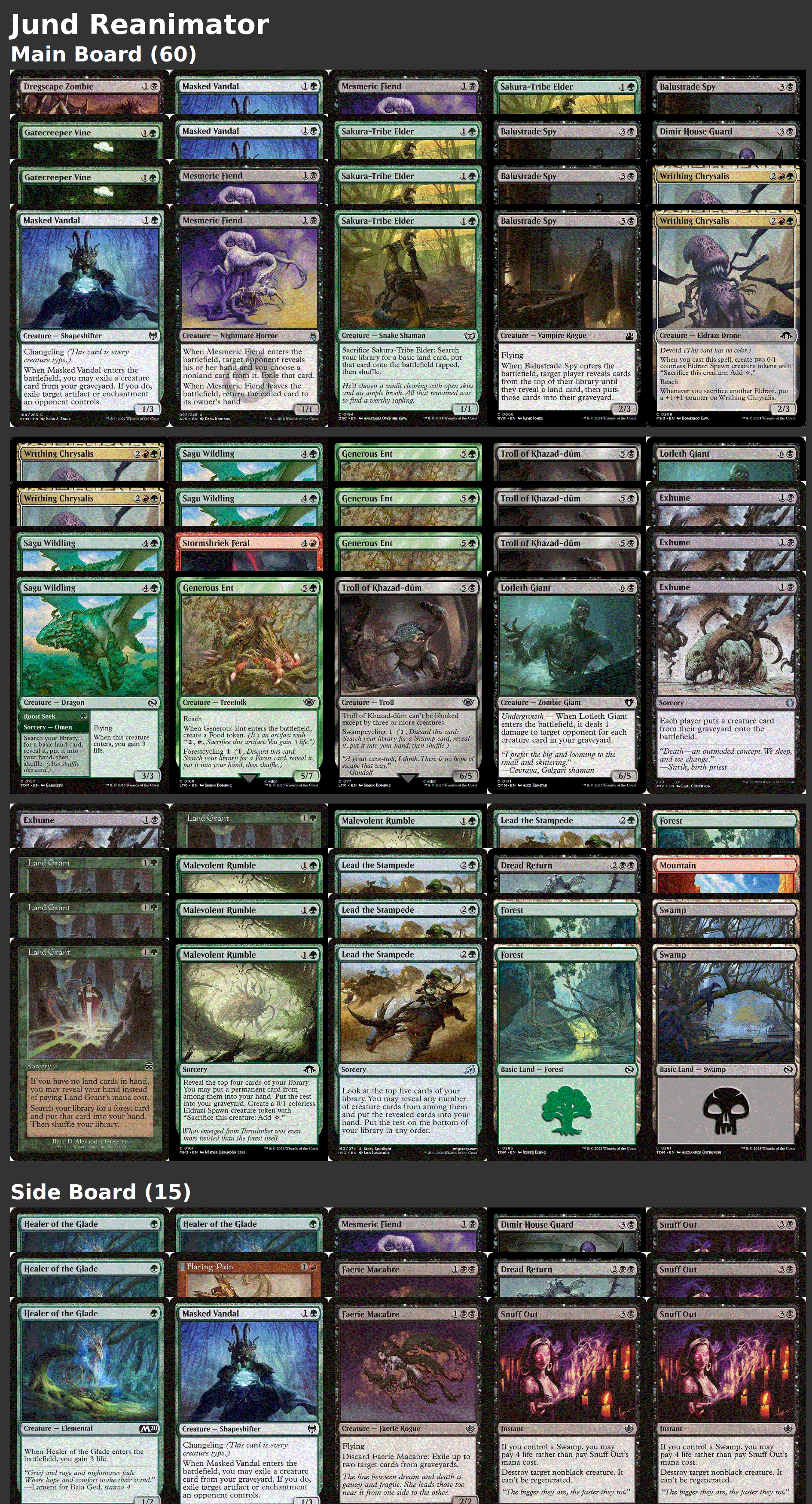 Jund Reanimator