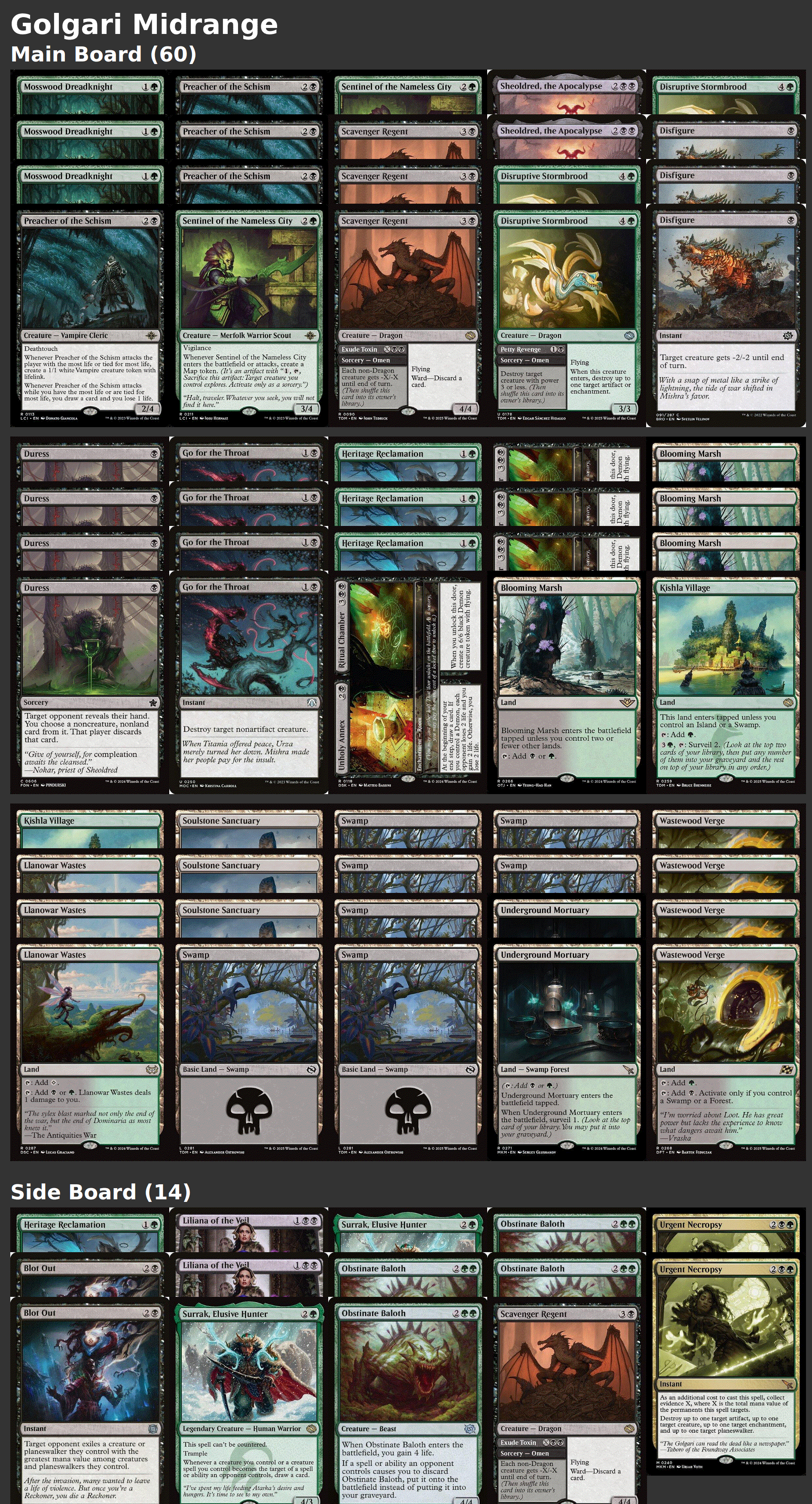 Golgari Midrange