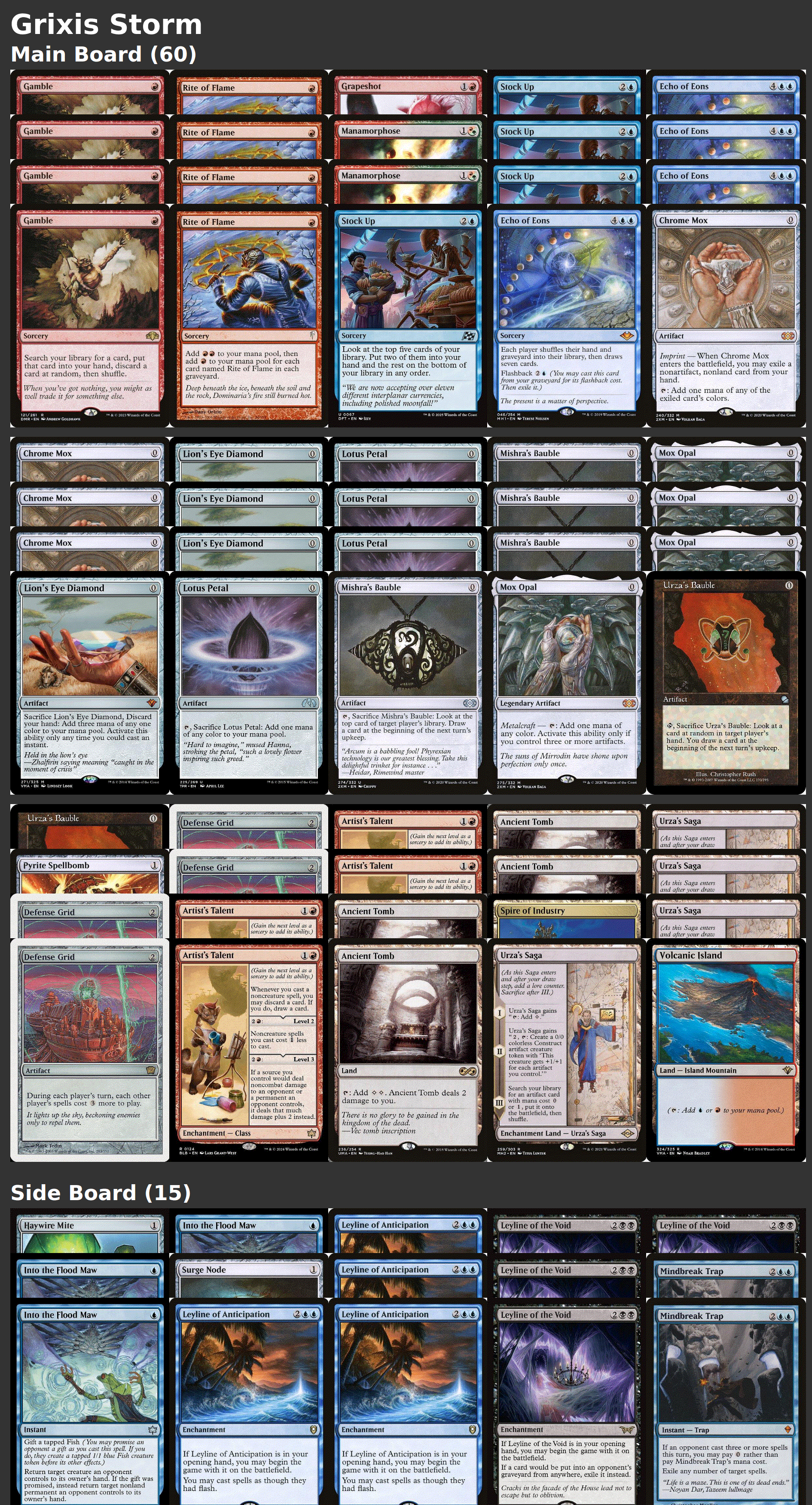 Grixis Storm