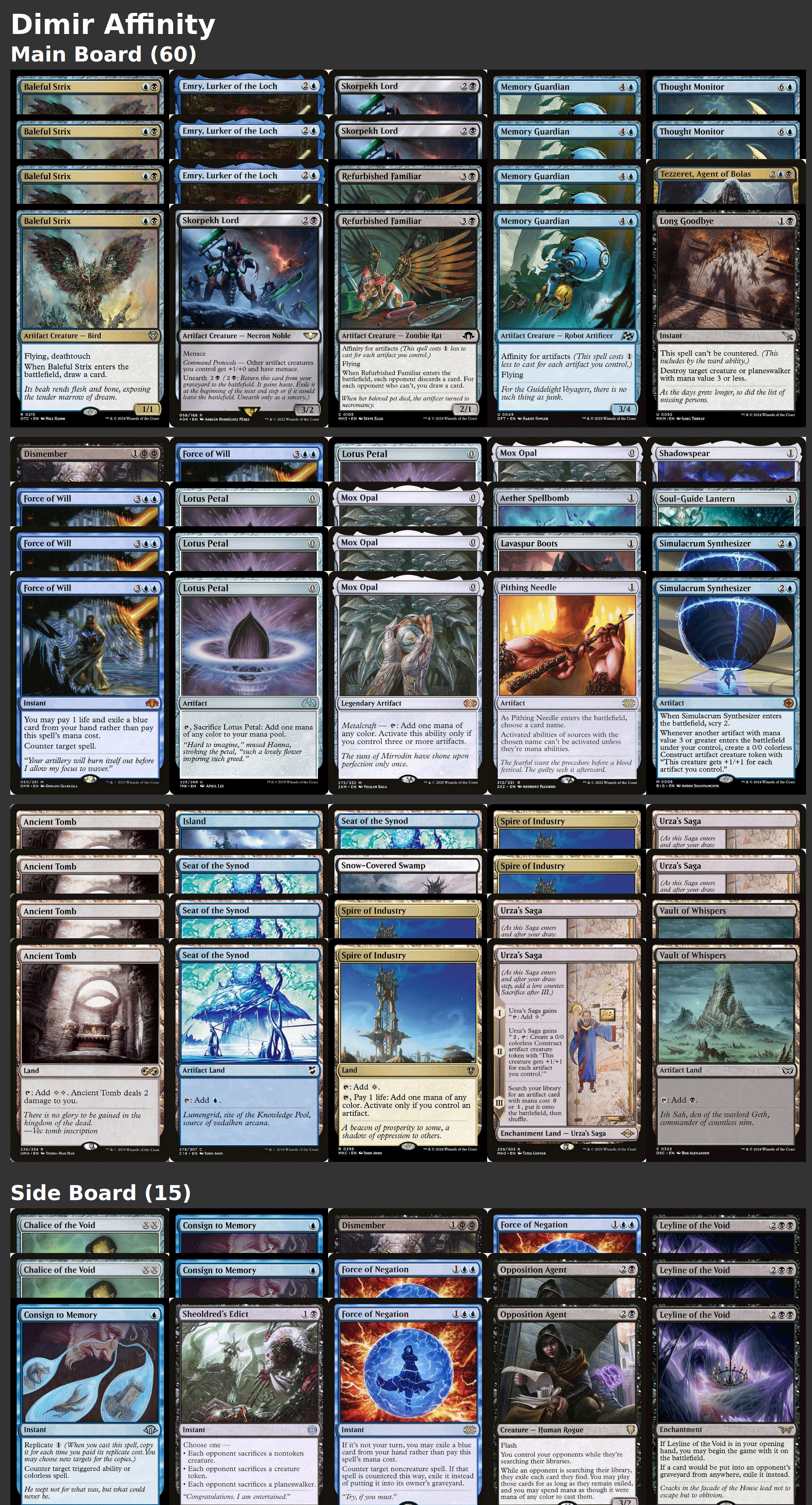 Dimir Affinity