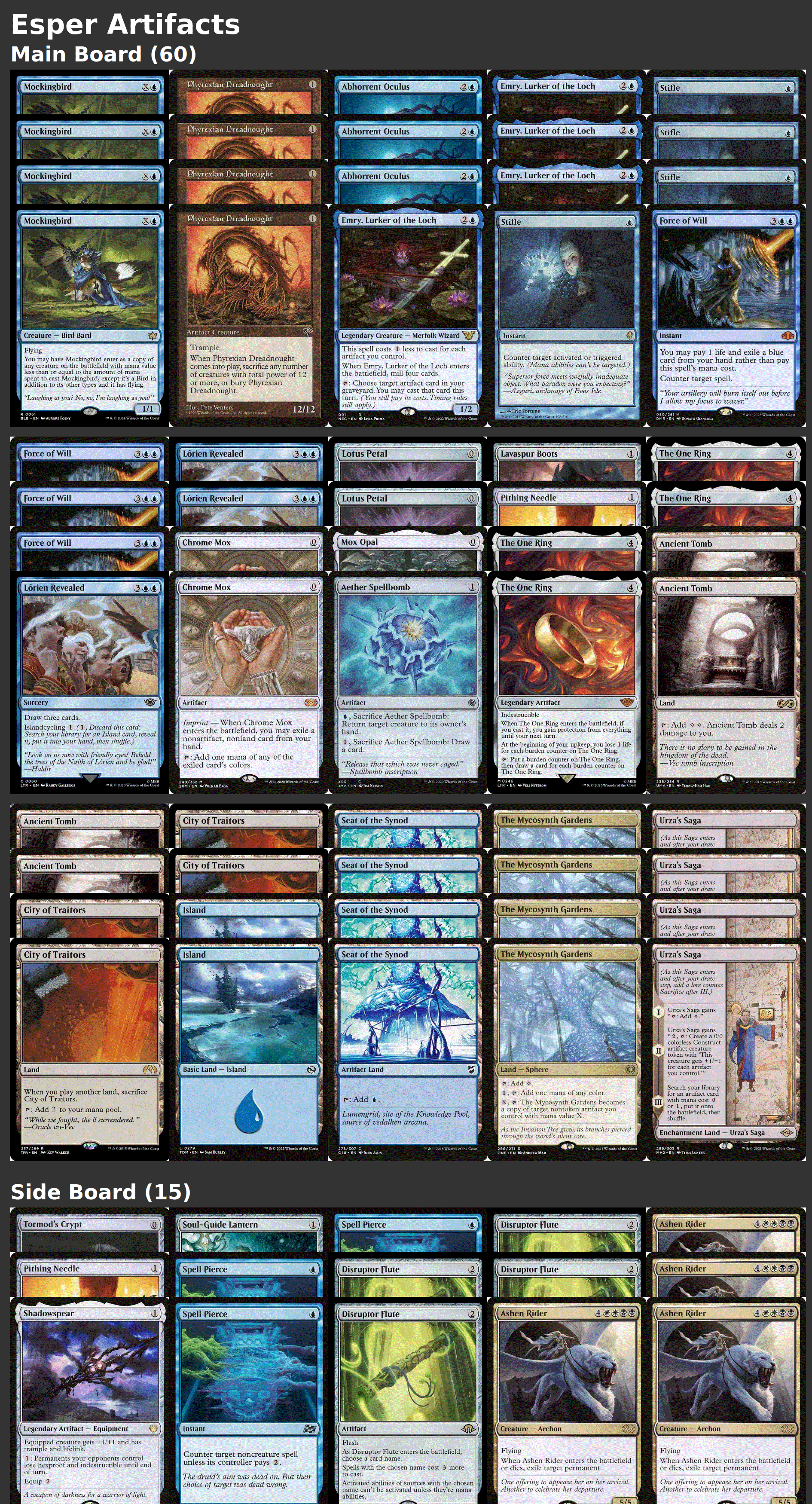 Esper Artifacts