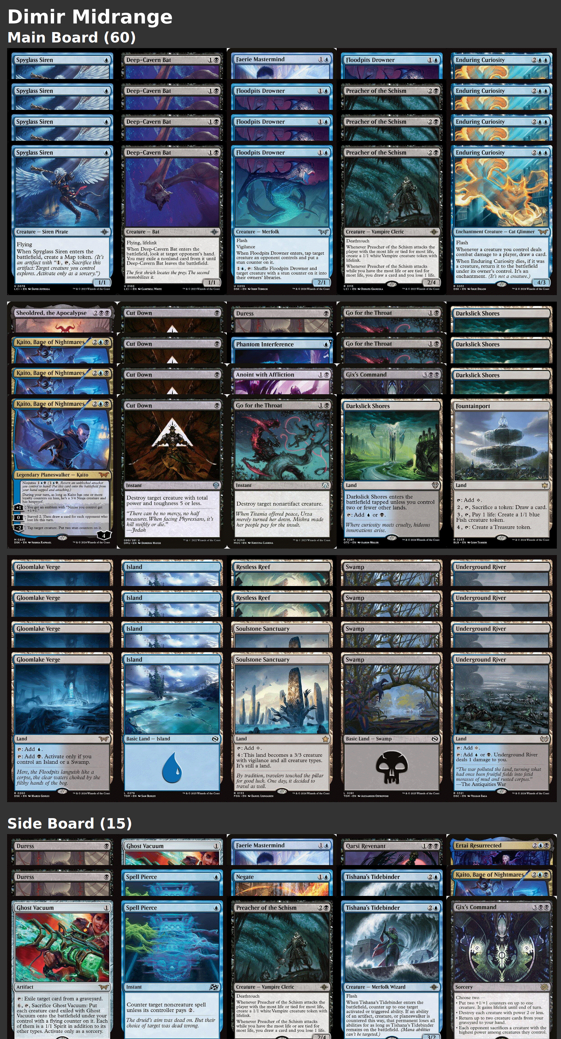 Dimir Midrange