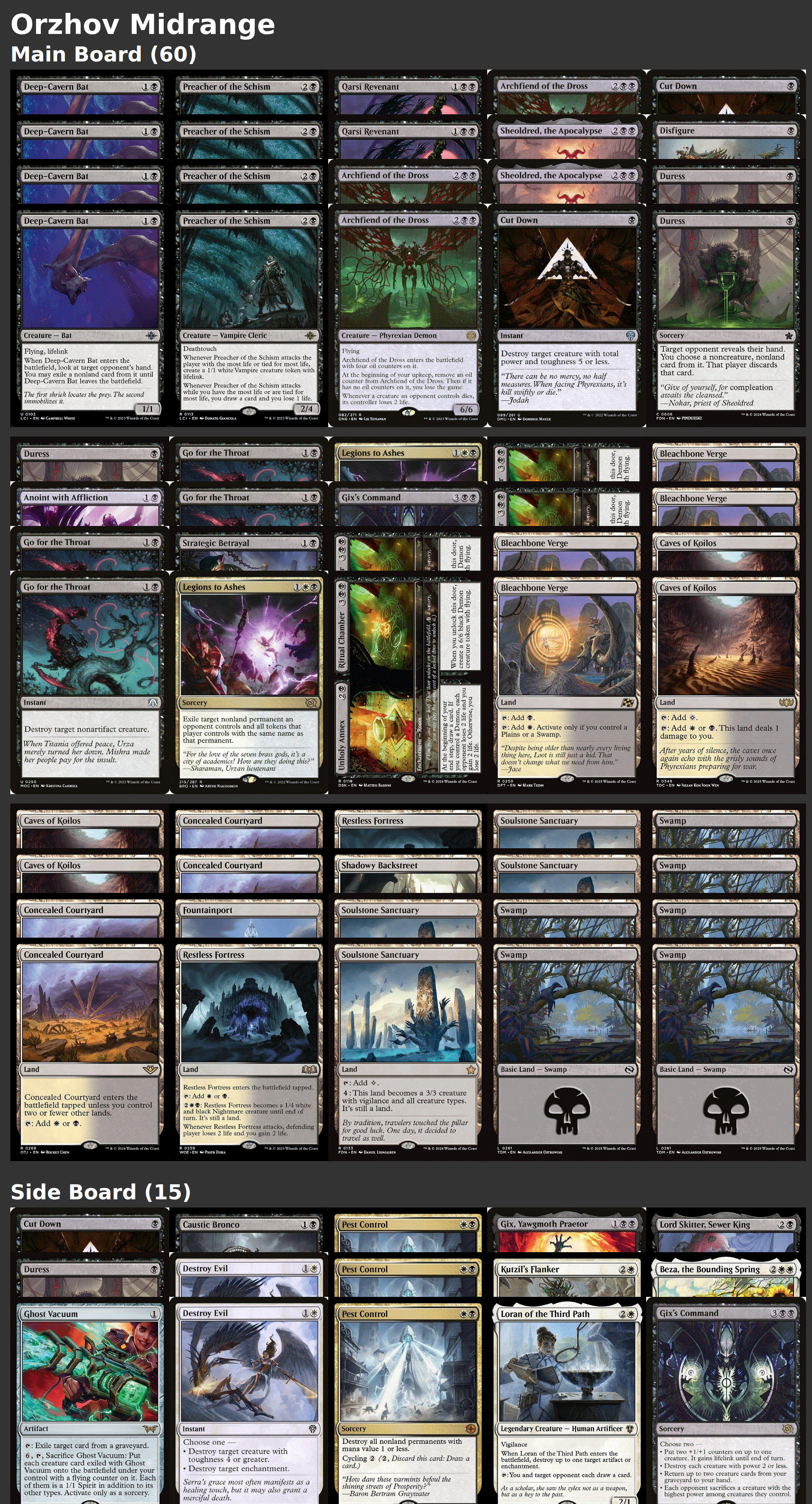 Orzhov Midrange