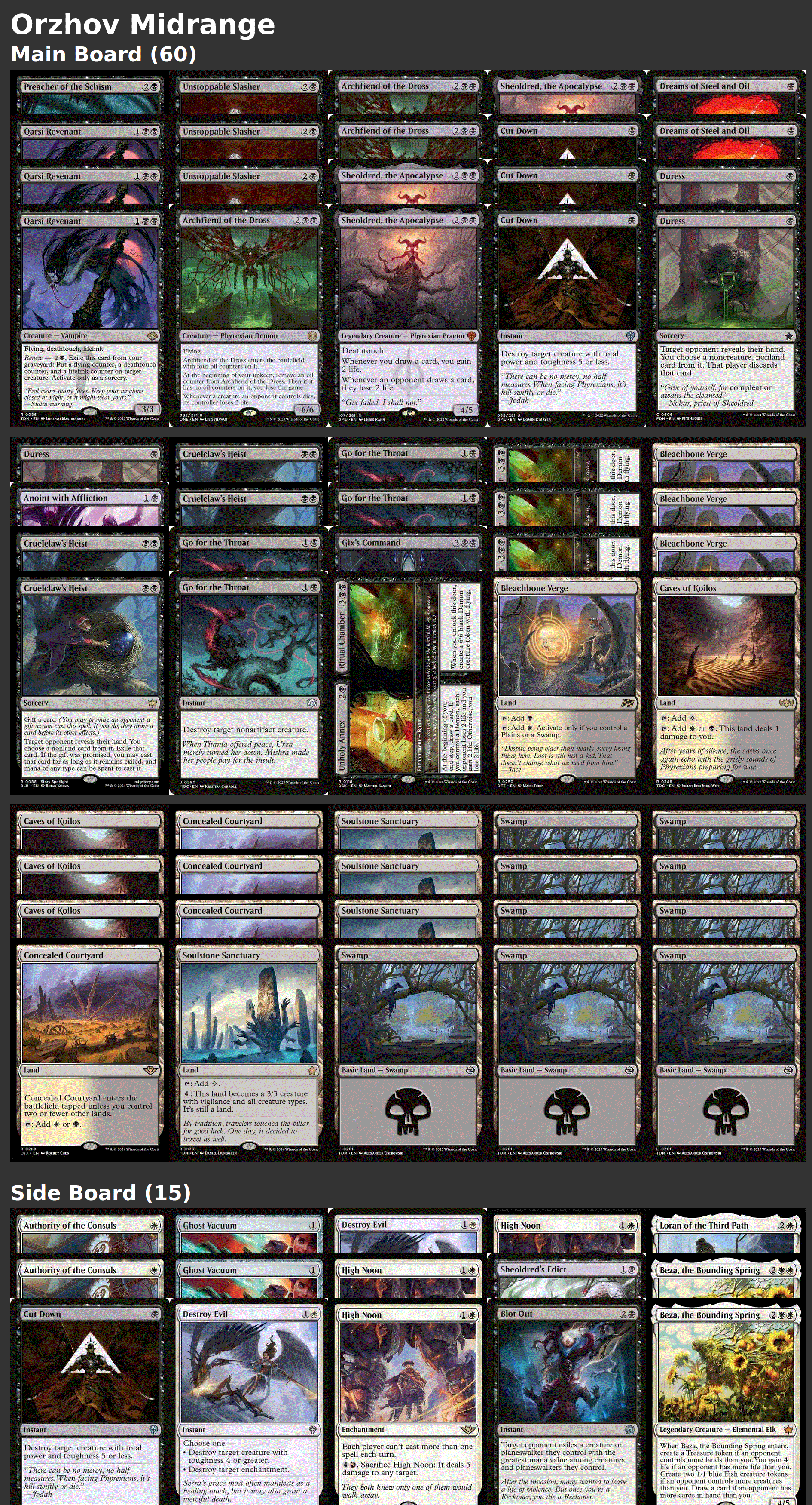 Orzhov Midrange