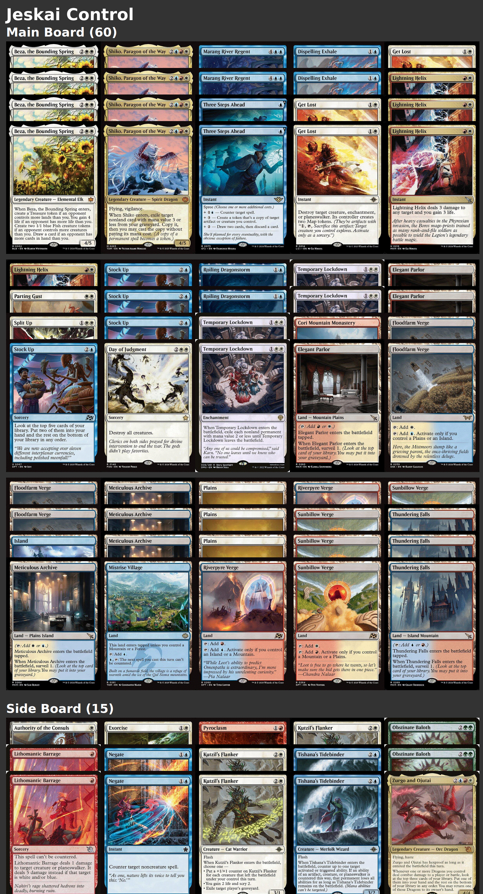 Jeskai Control