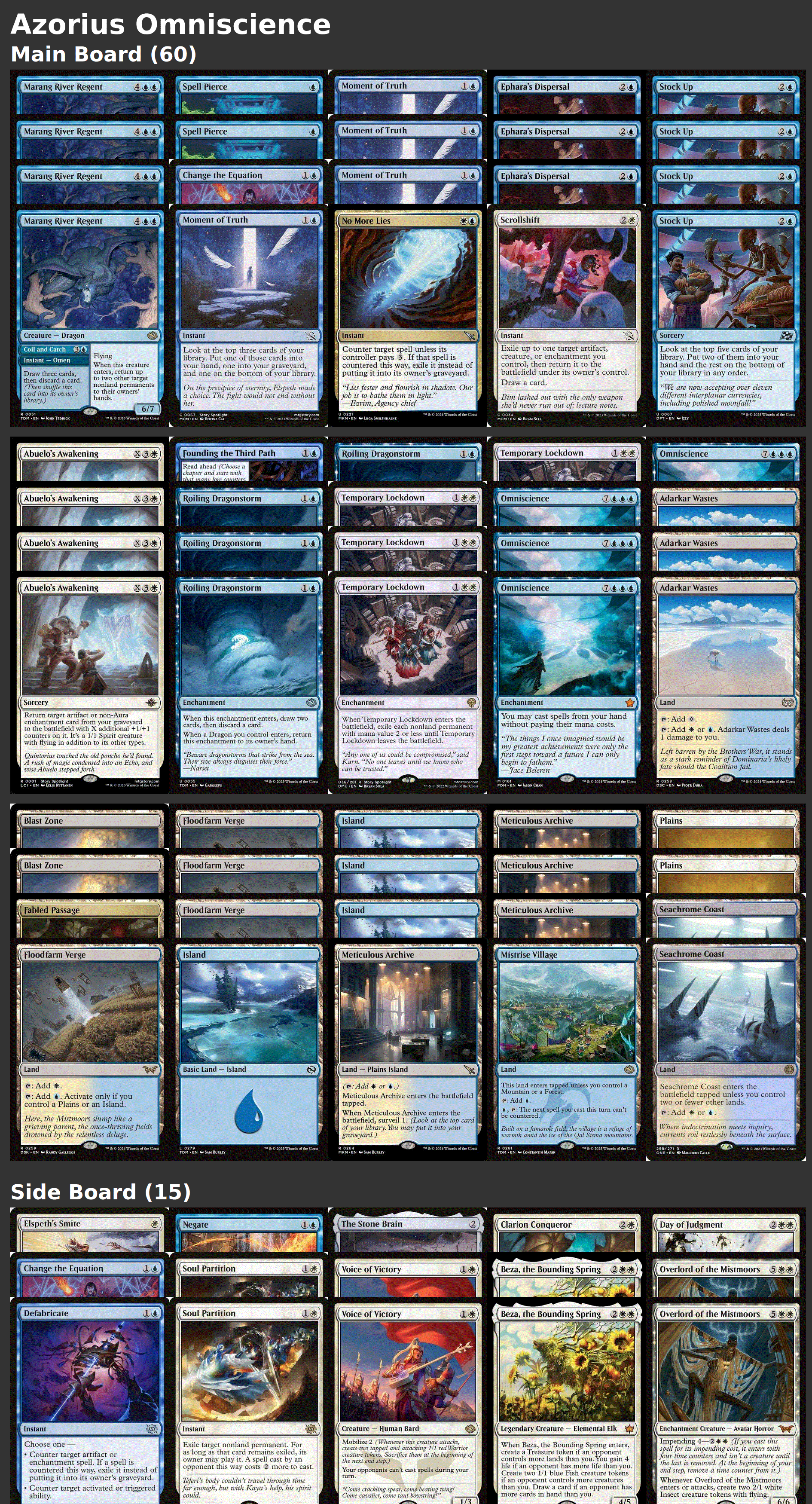 Azorius Omniscience