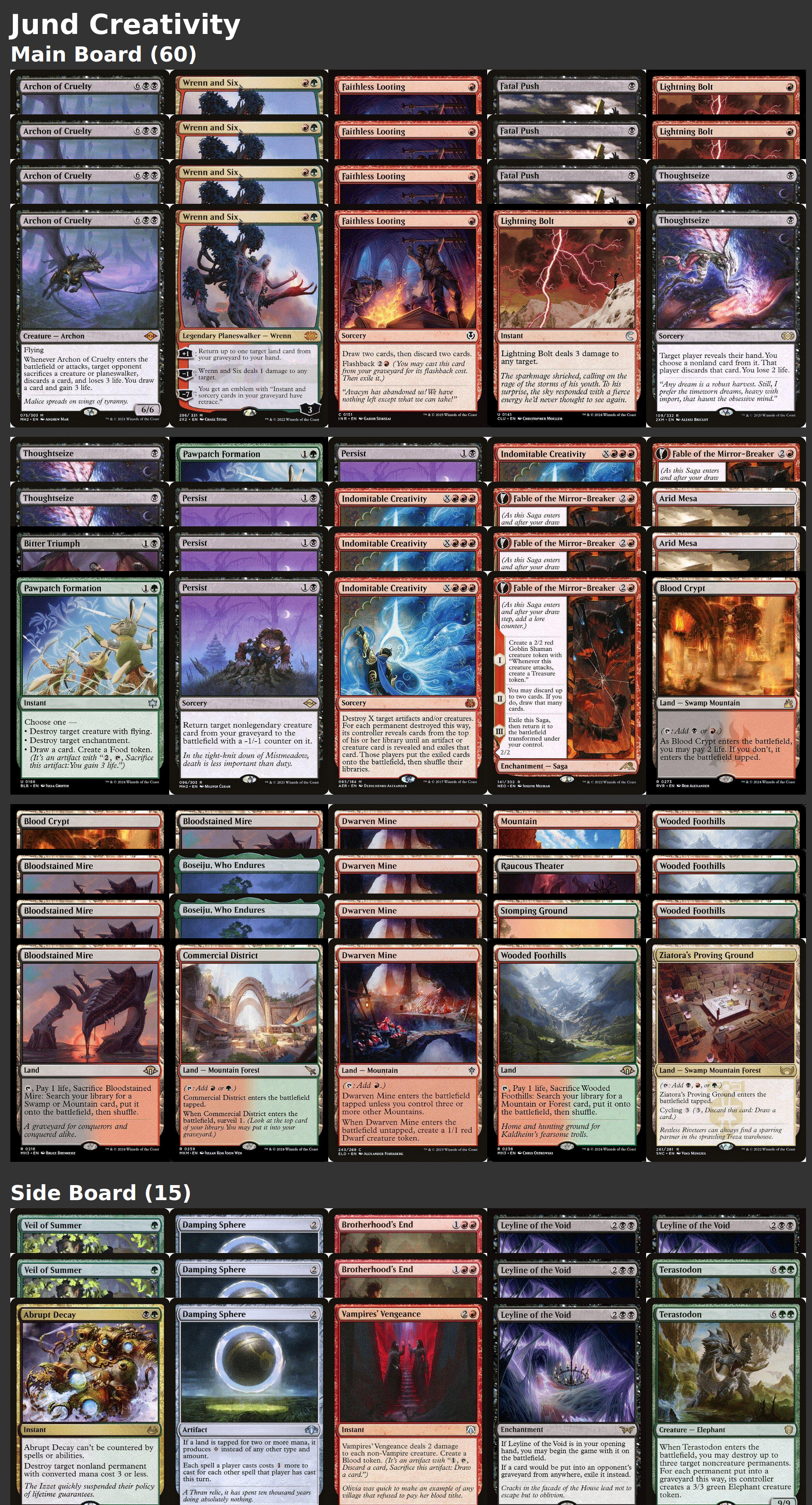 Jund Creativity