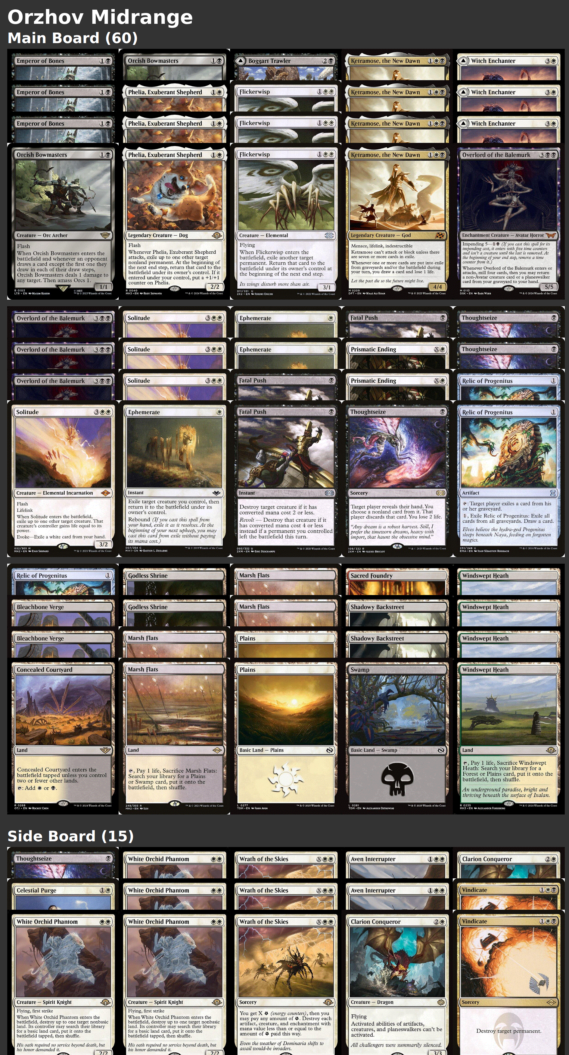 Orzhov Midrange