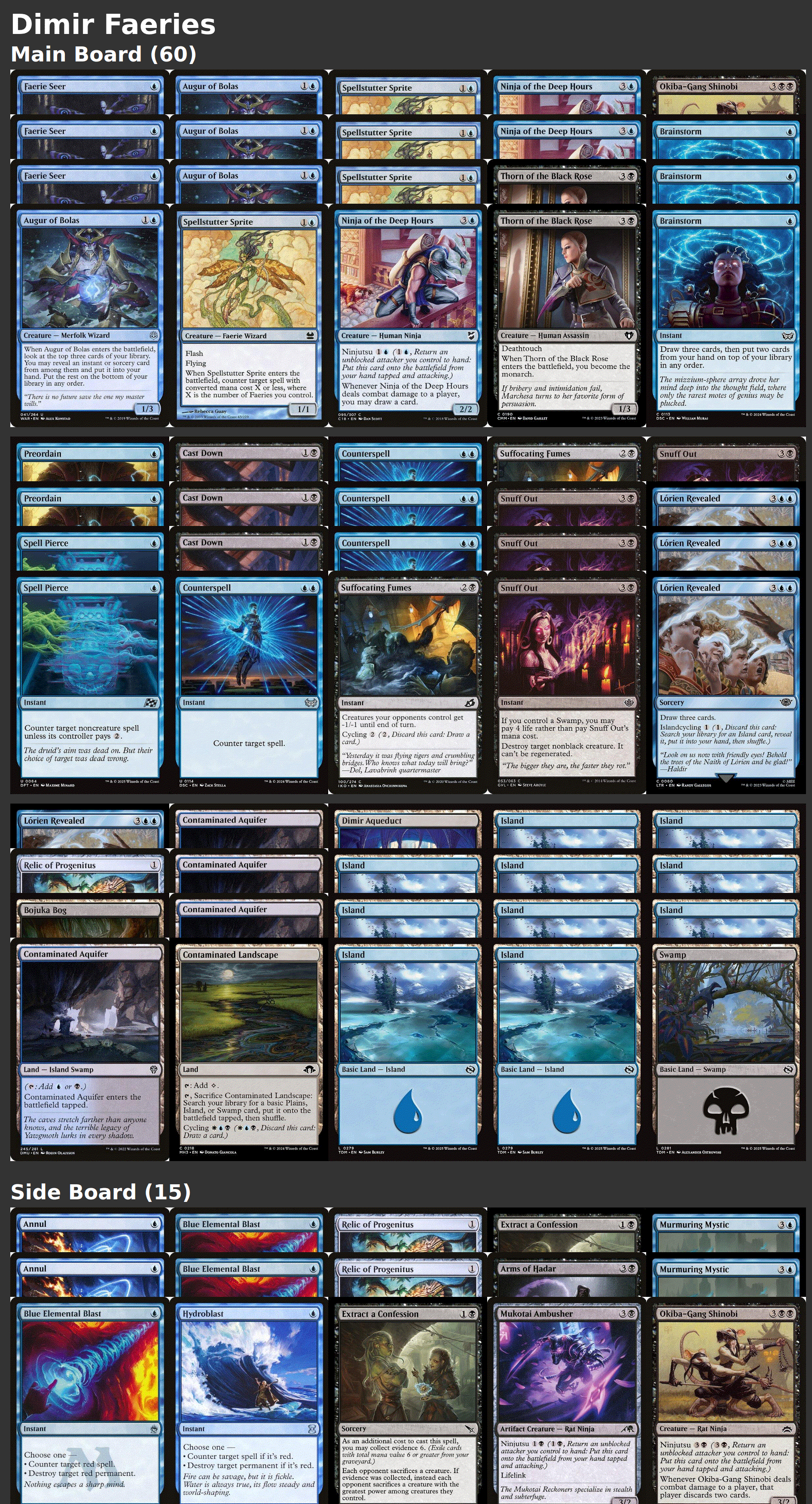 Dimir Faeries
