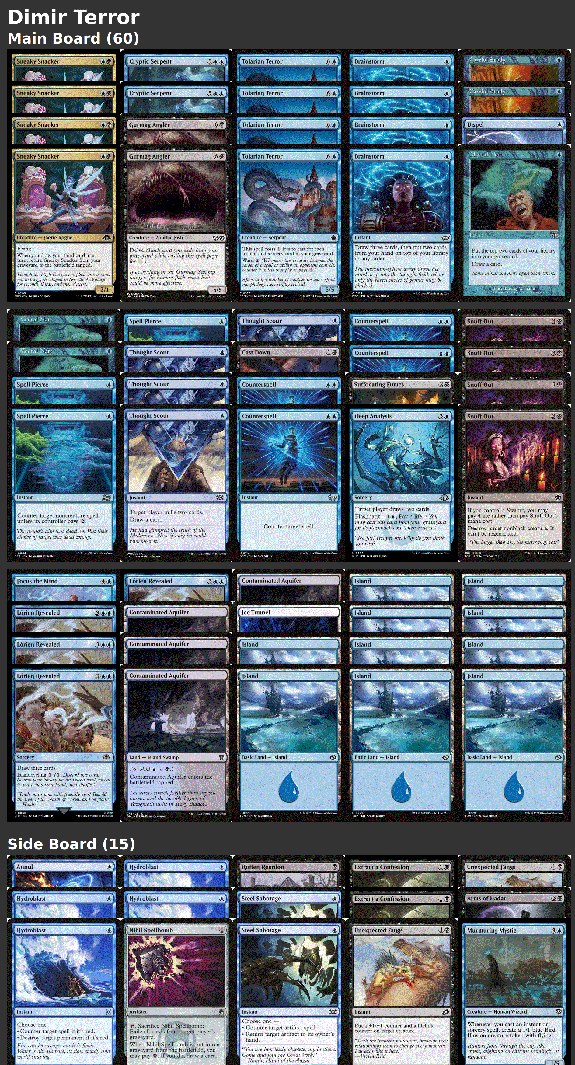 Dimir Terror