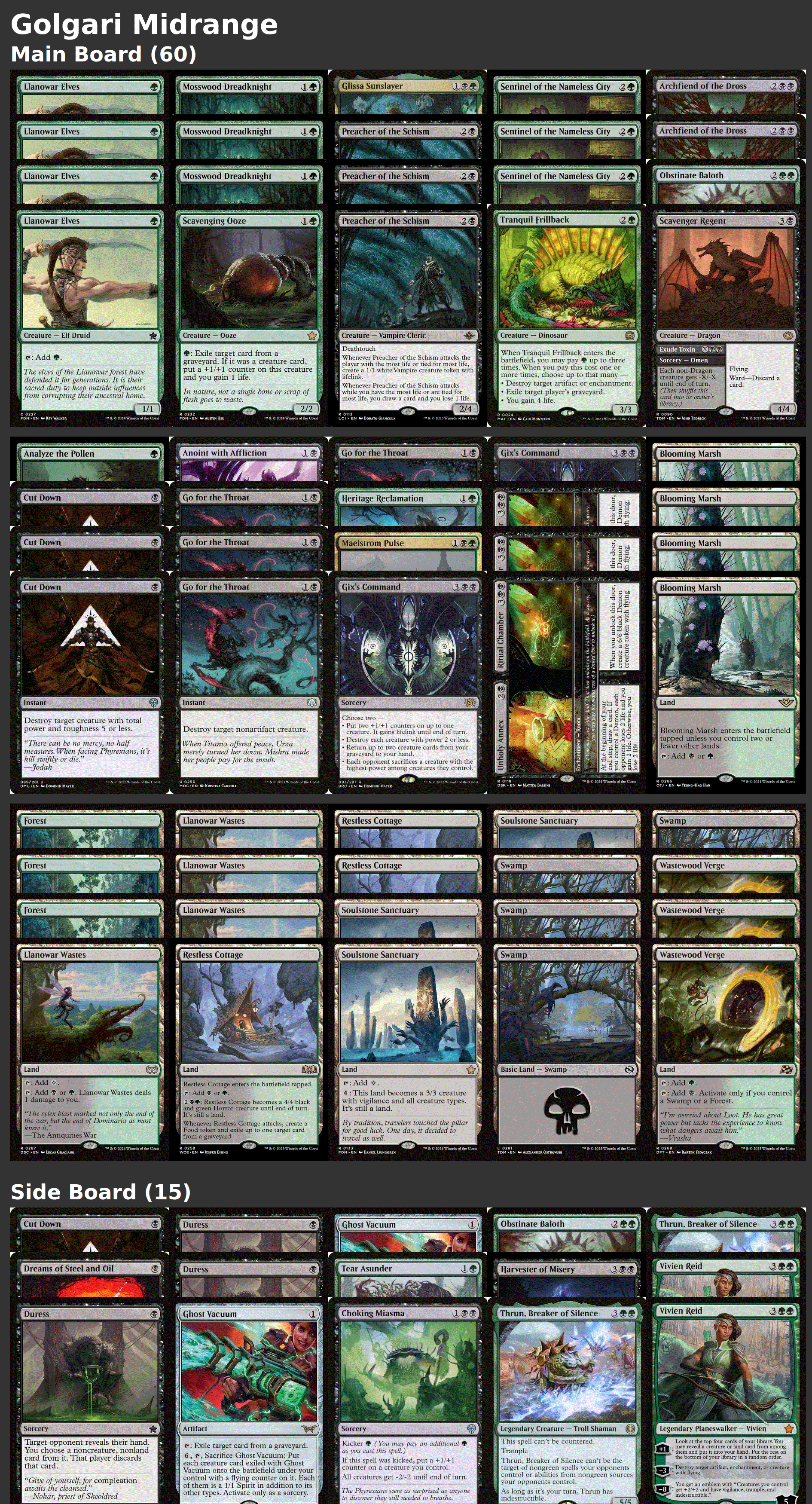 Golgari Midrange