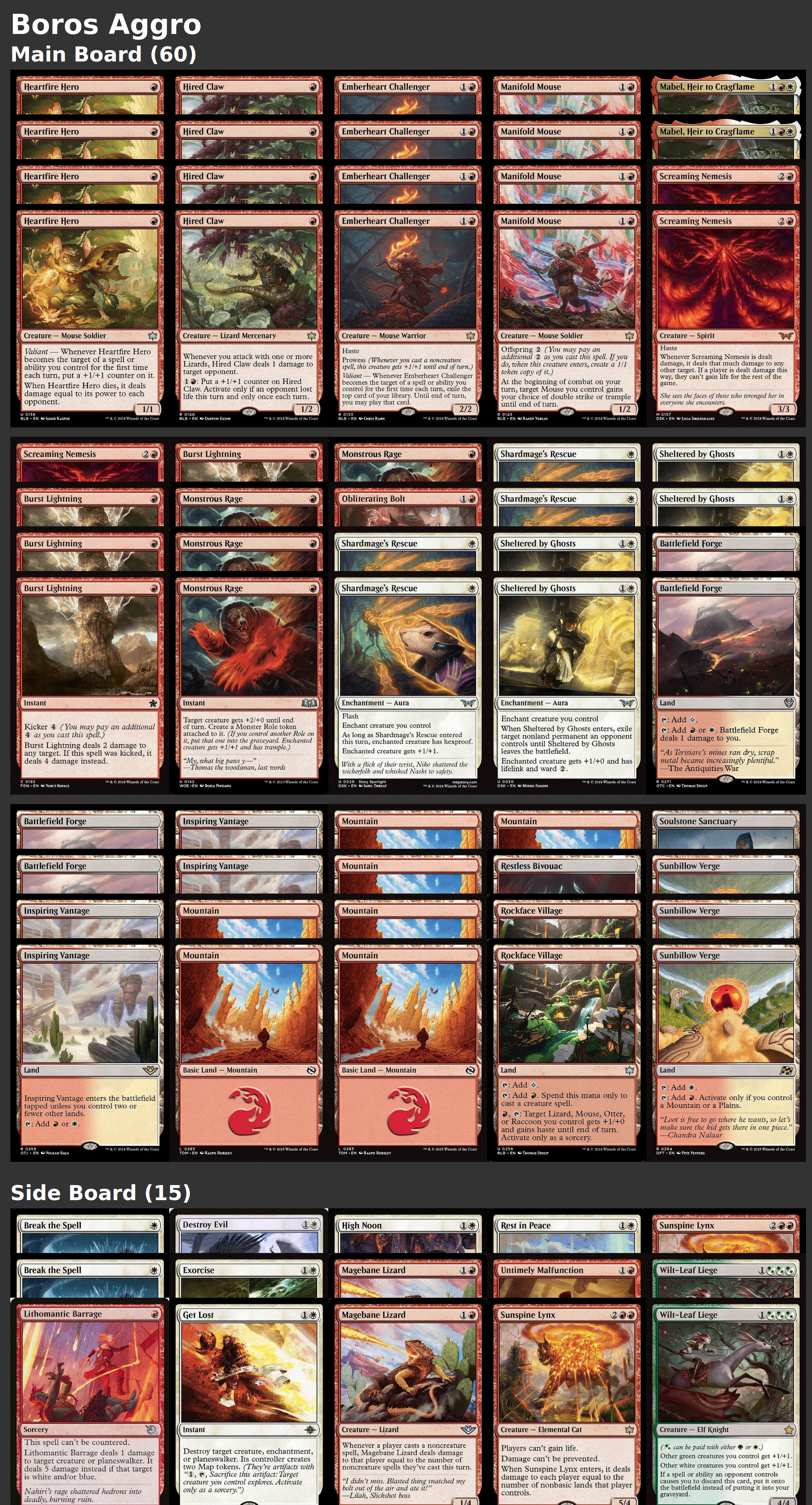 Boros Aggro