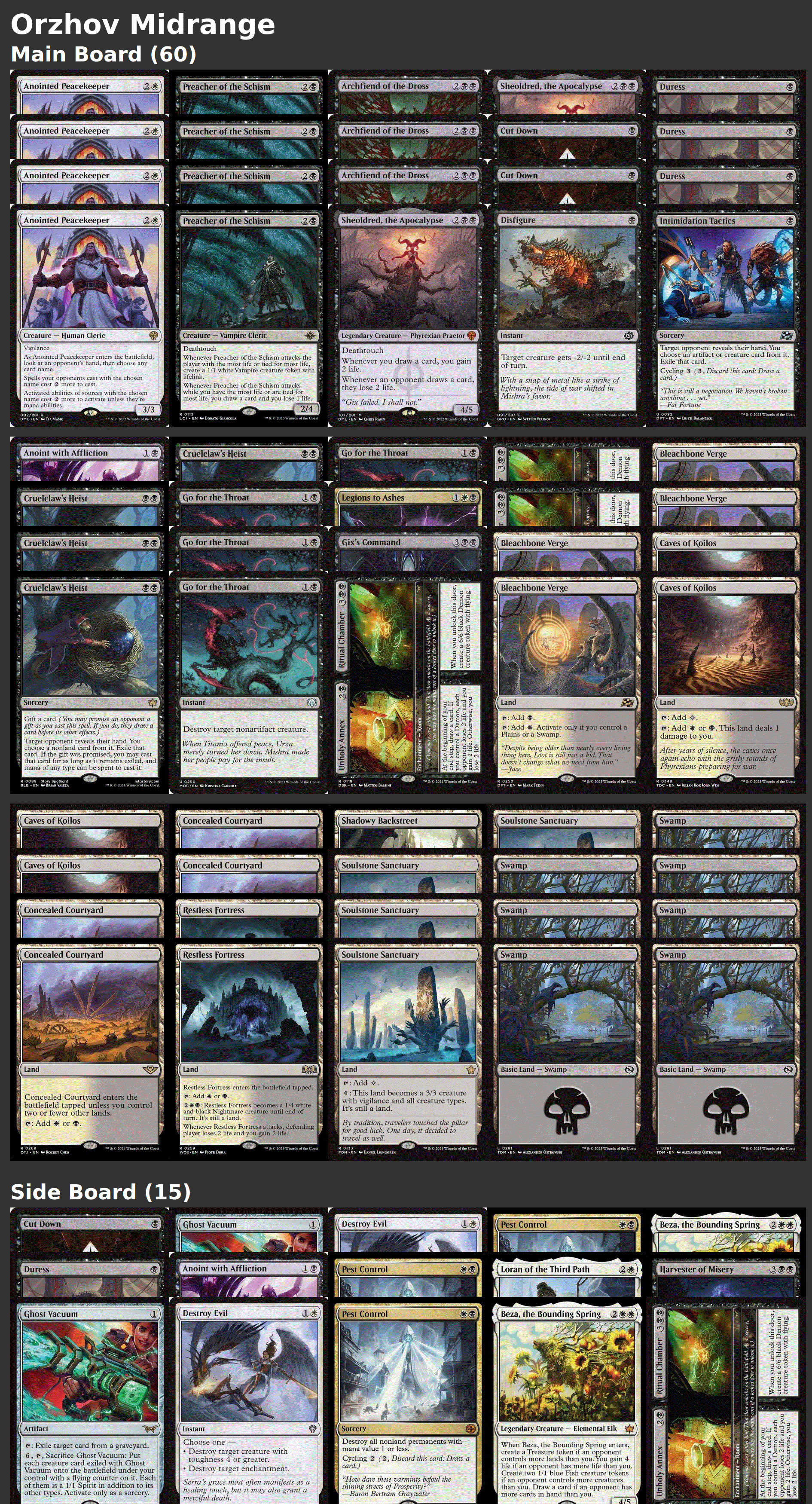 Orzhov Midrange