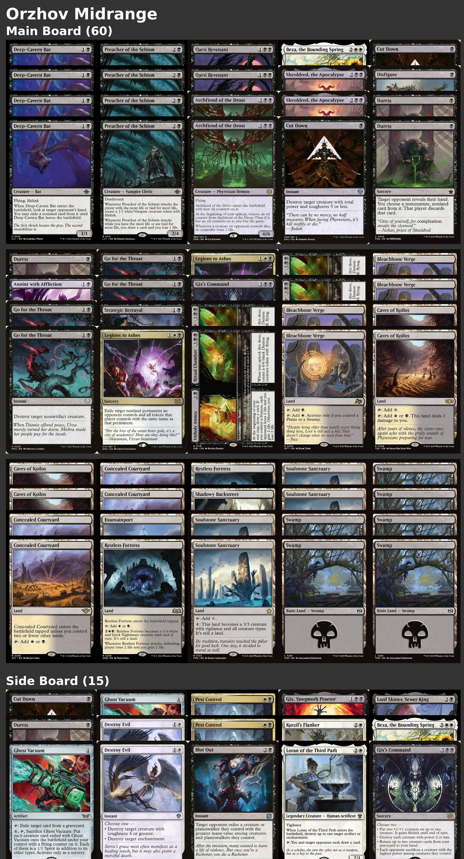 Orzhov Midrange