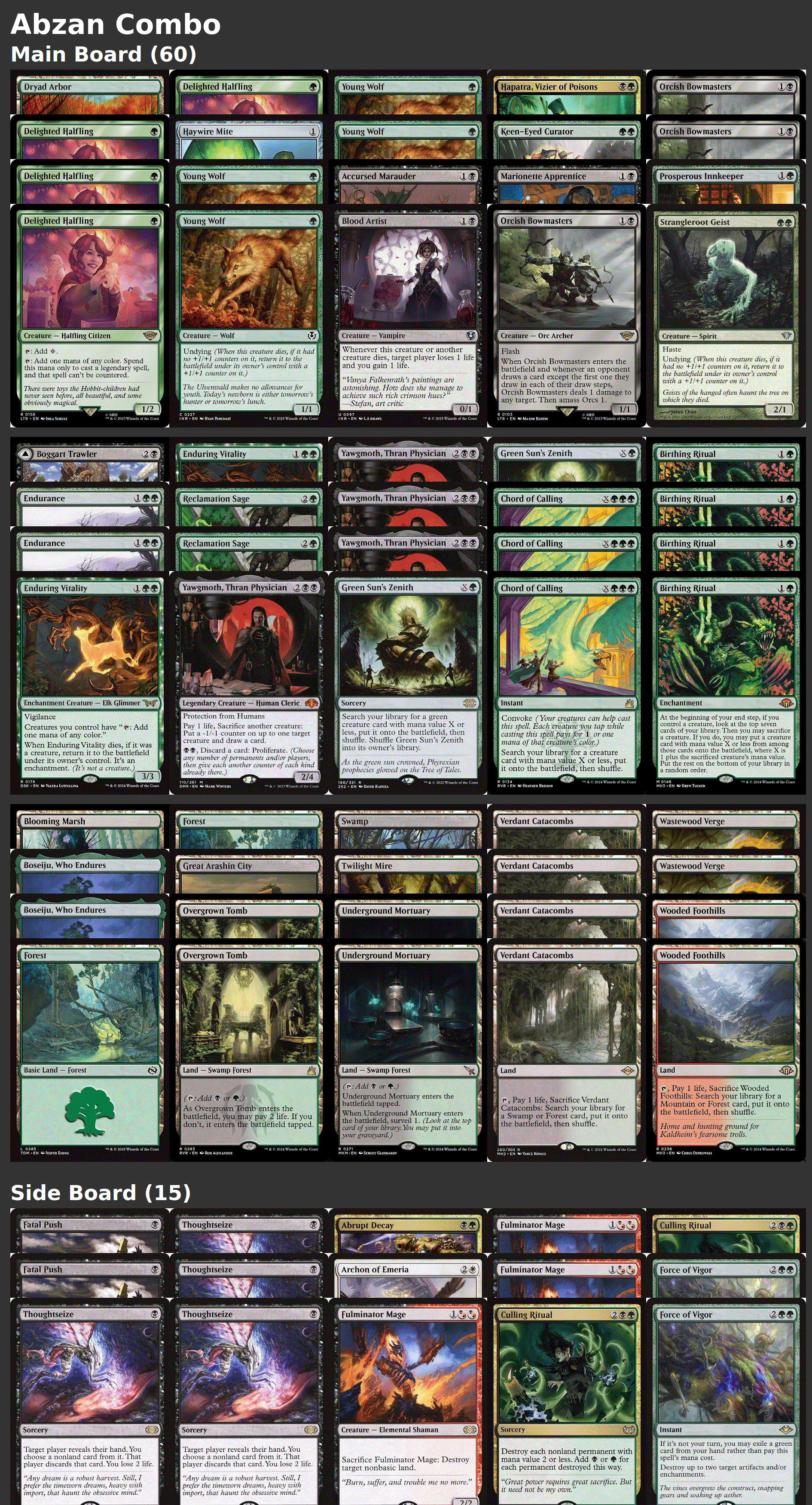Abzan Combo