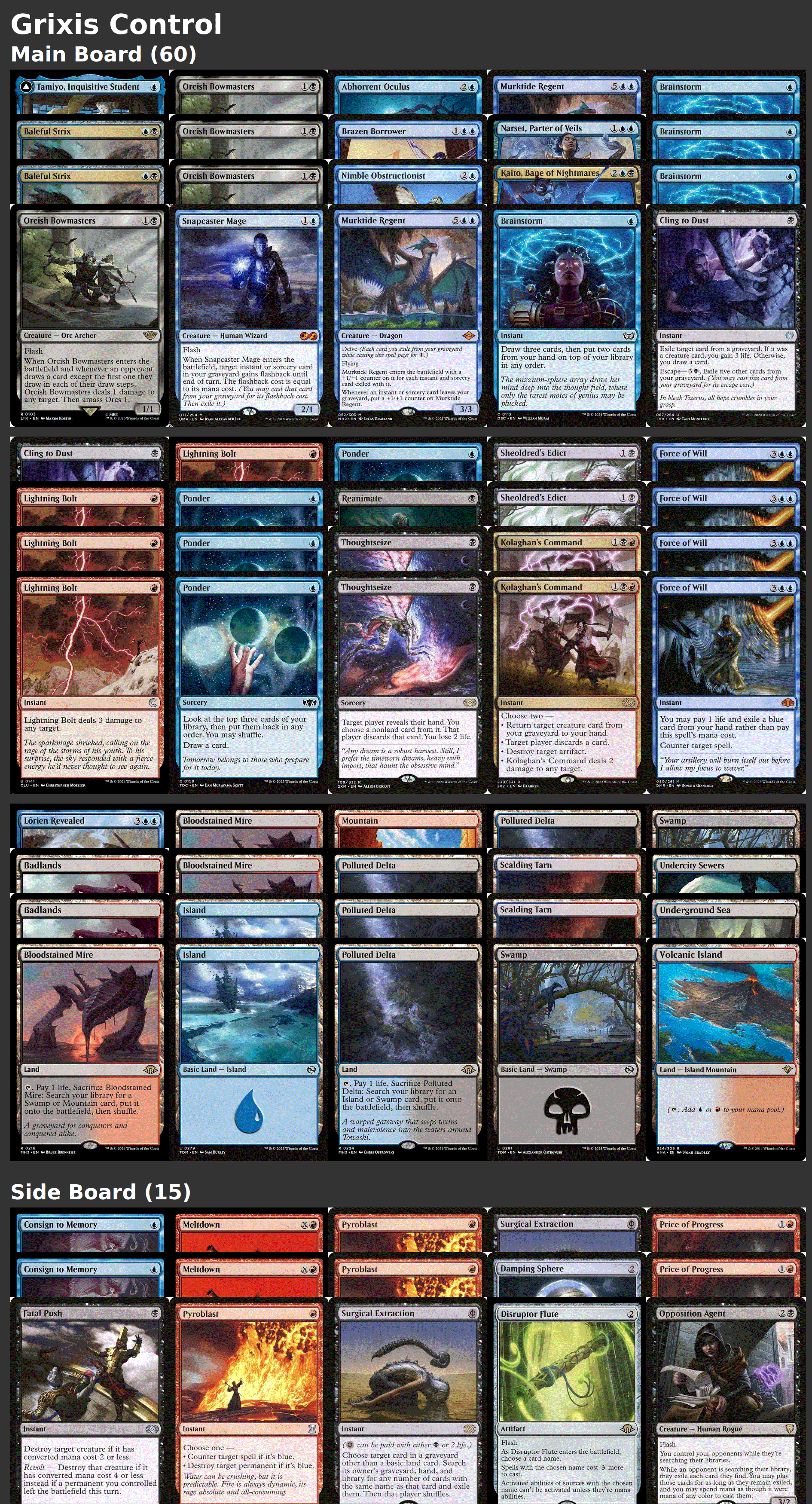 Grixis Control