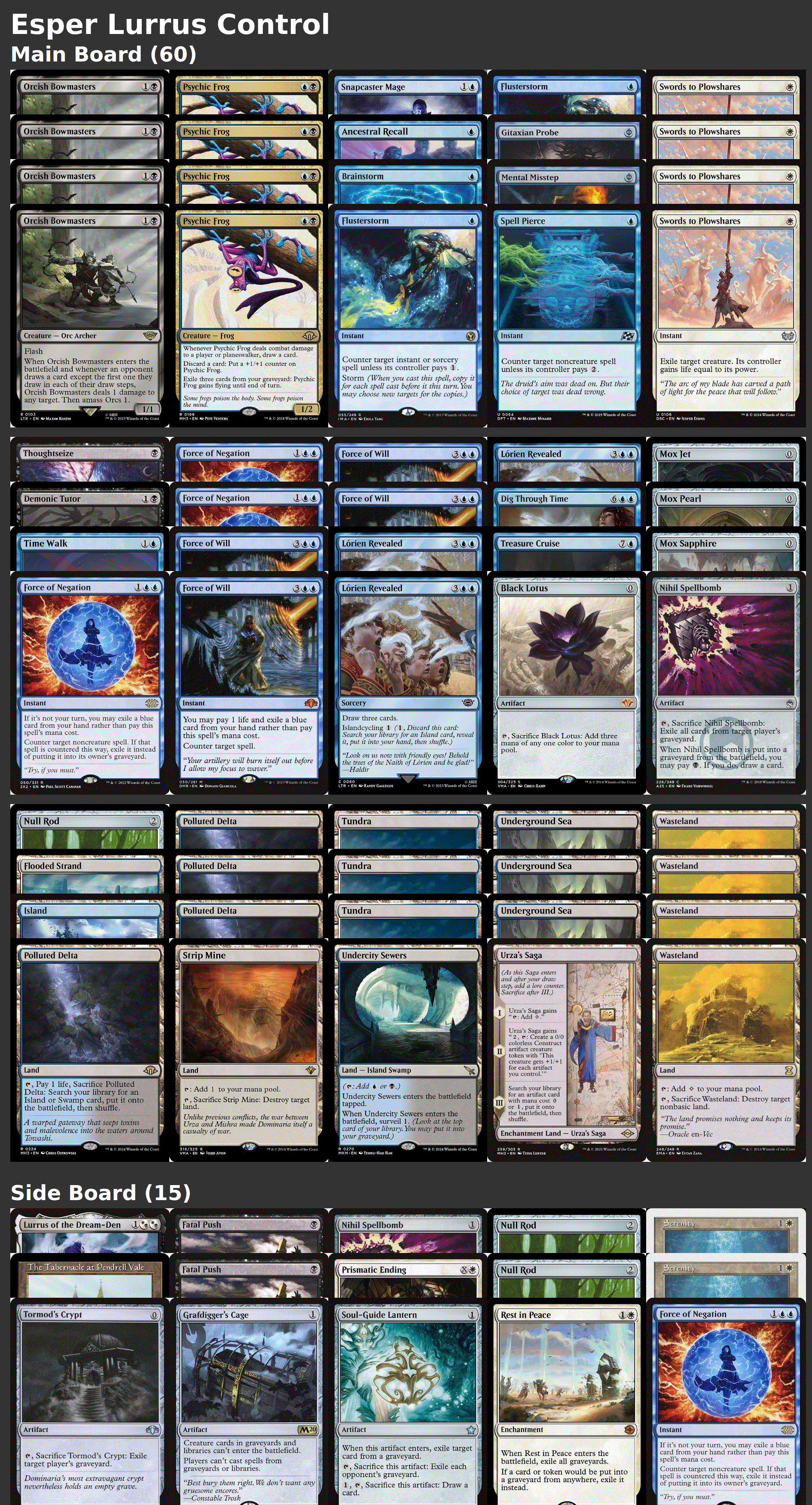 Esper Lurrus Control