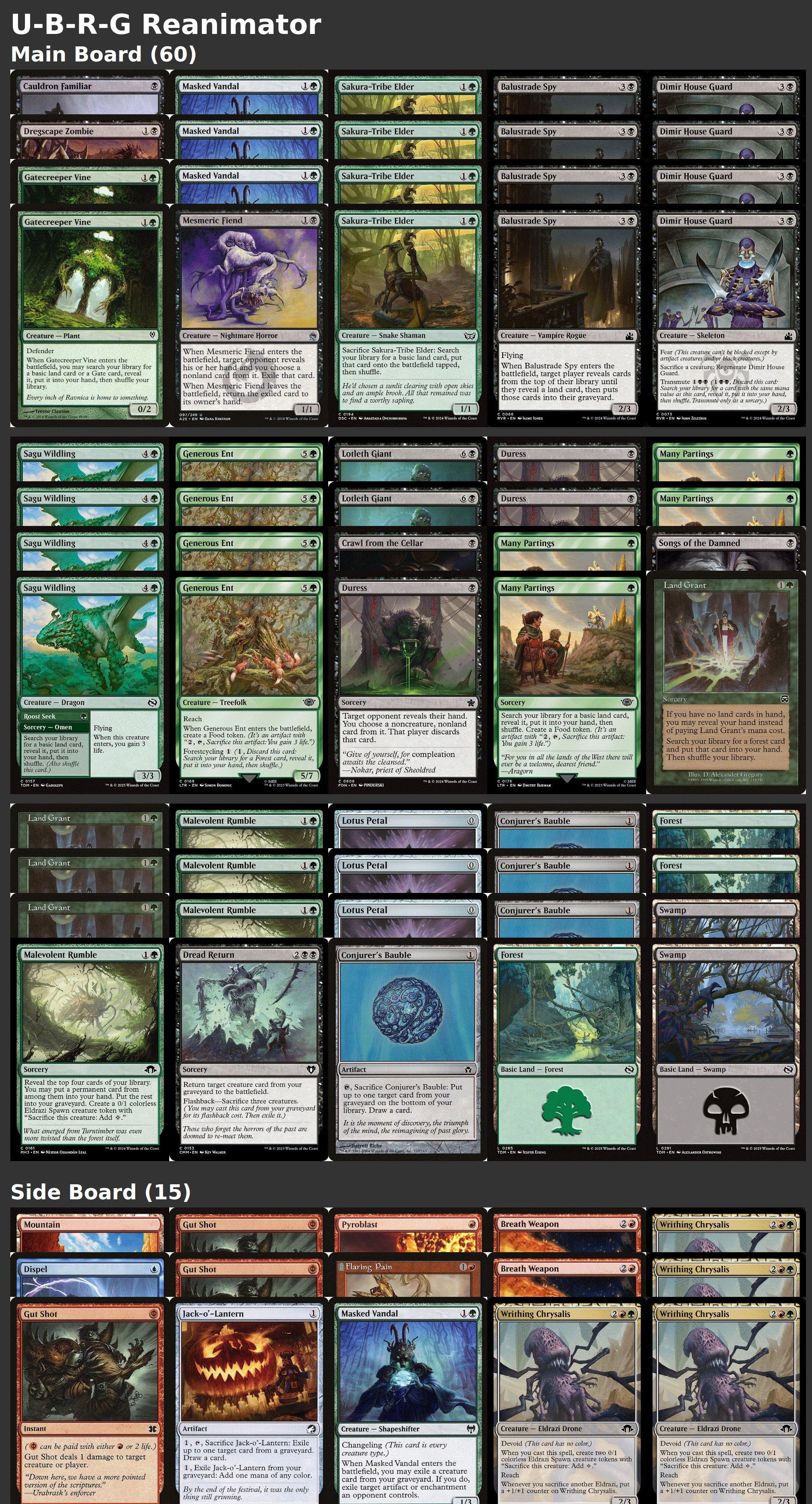 U-B-R-G Reanimator