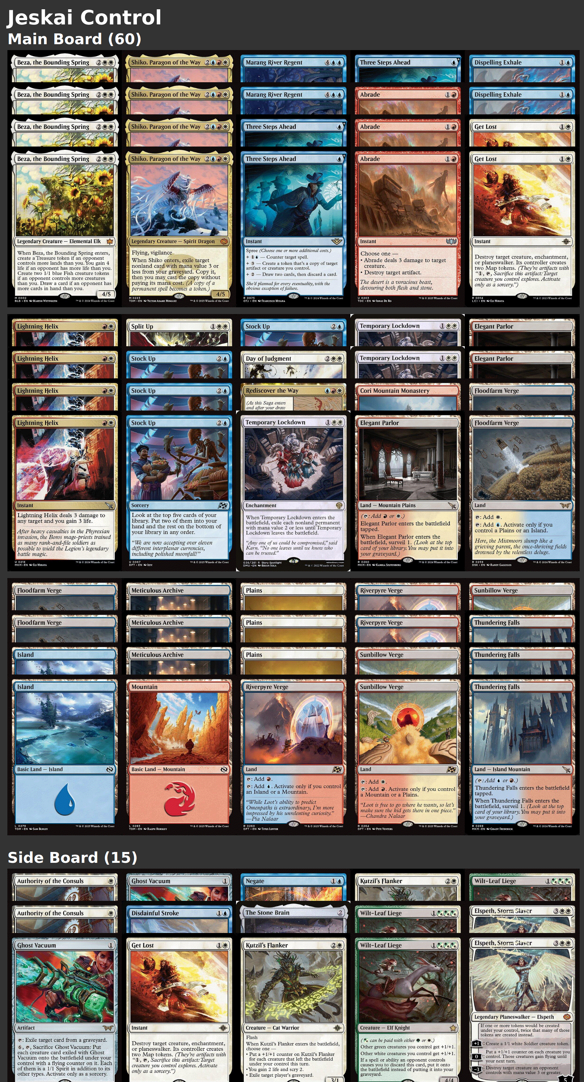 Jeskai Control