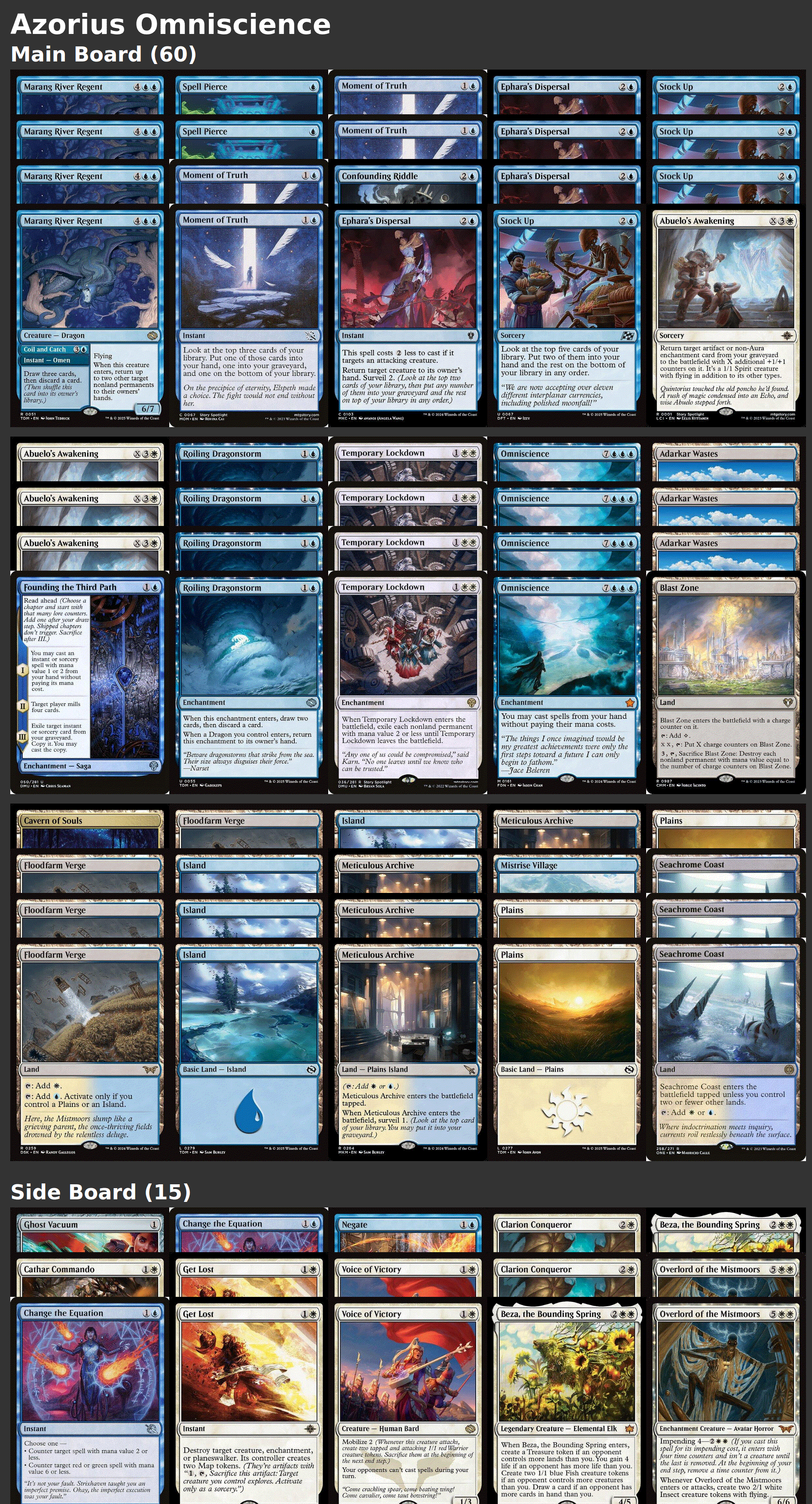 Azorius Omniscience