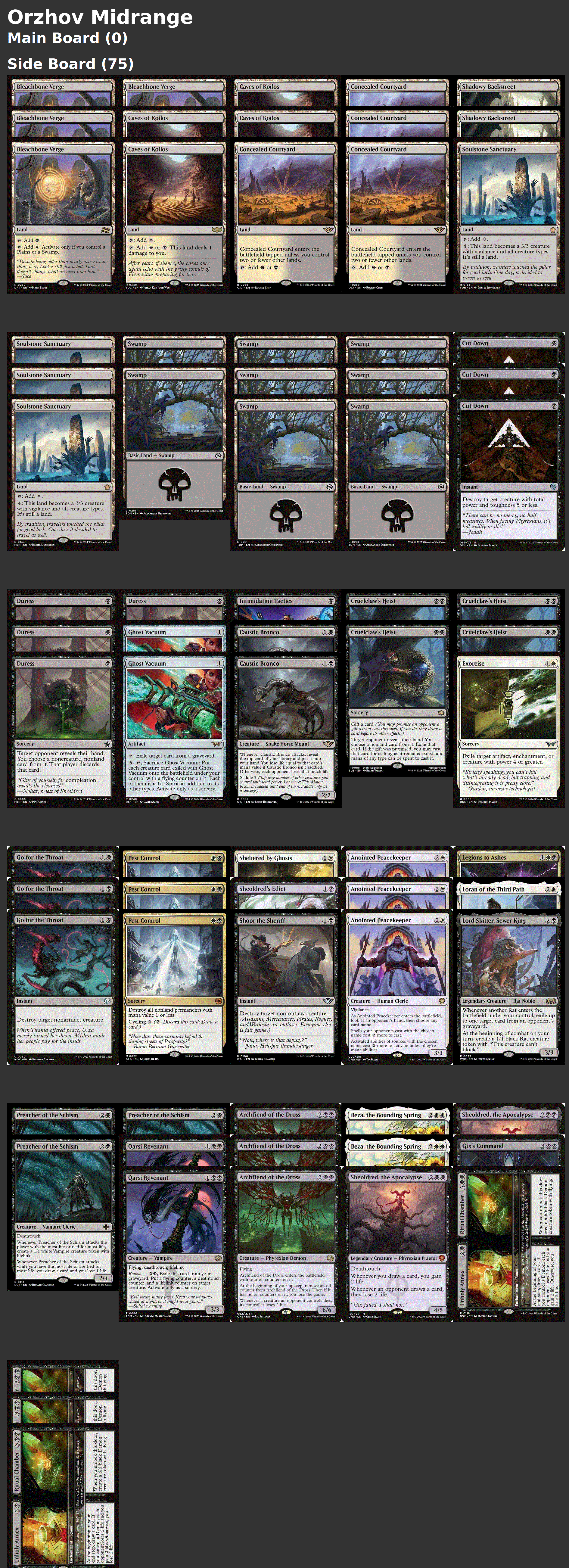 Orzhov Midrange