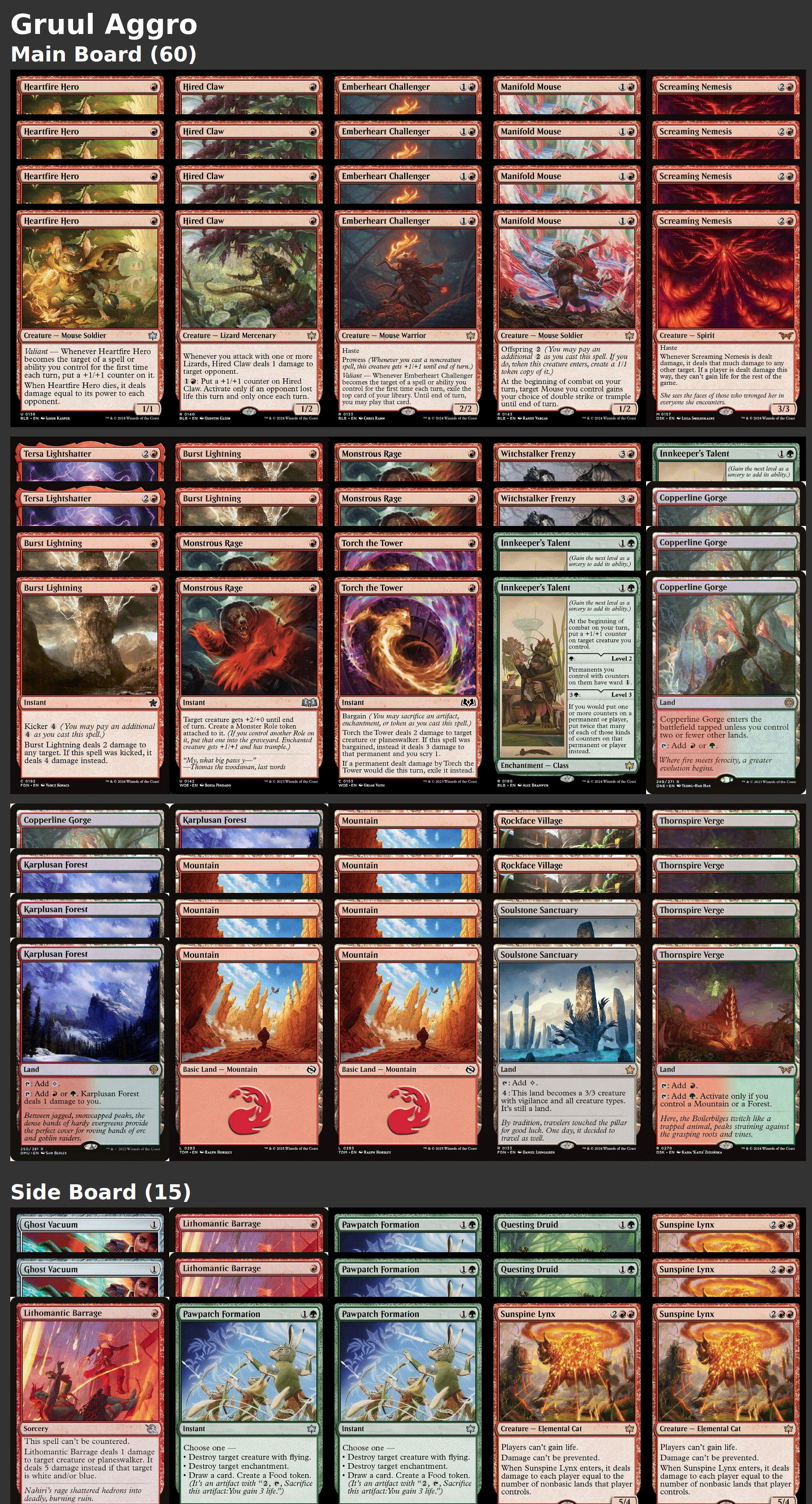 Gruul Aggro