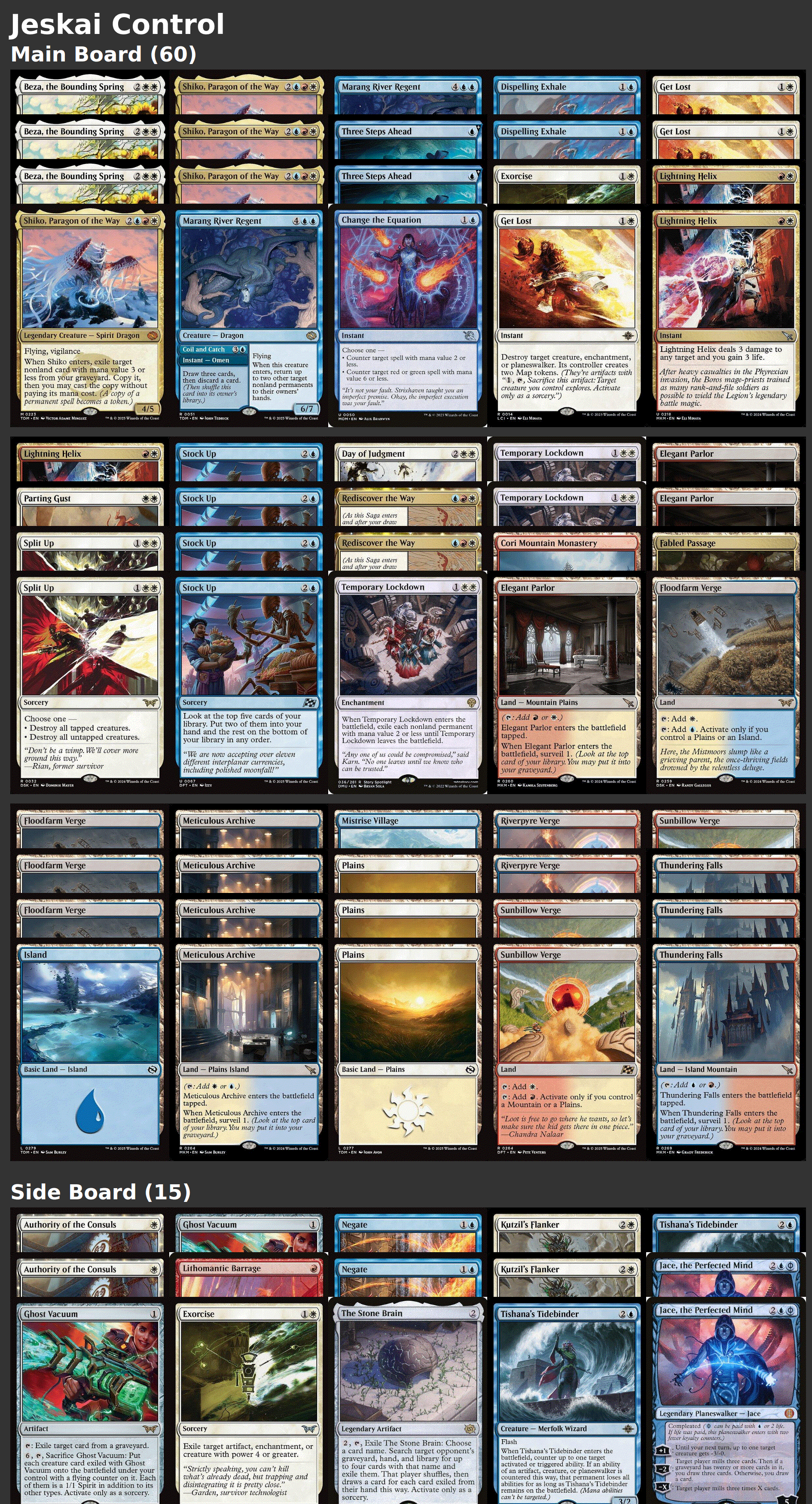 Jeskai Control